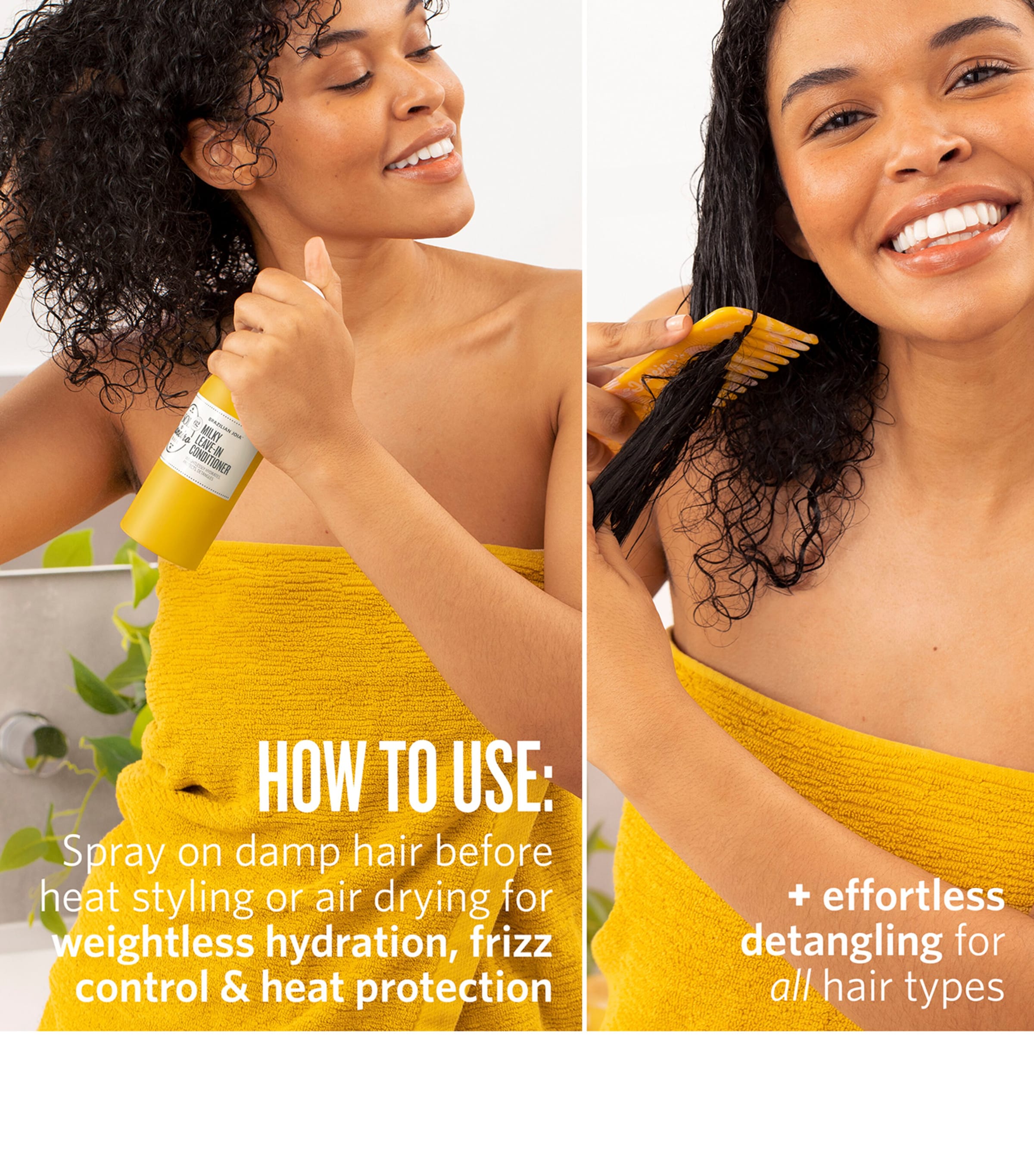 Brazilian Joia Milky Leave-In Conditioner (210ml) NO COLOUR Image 6