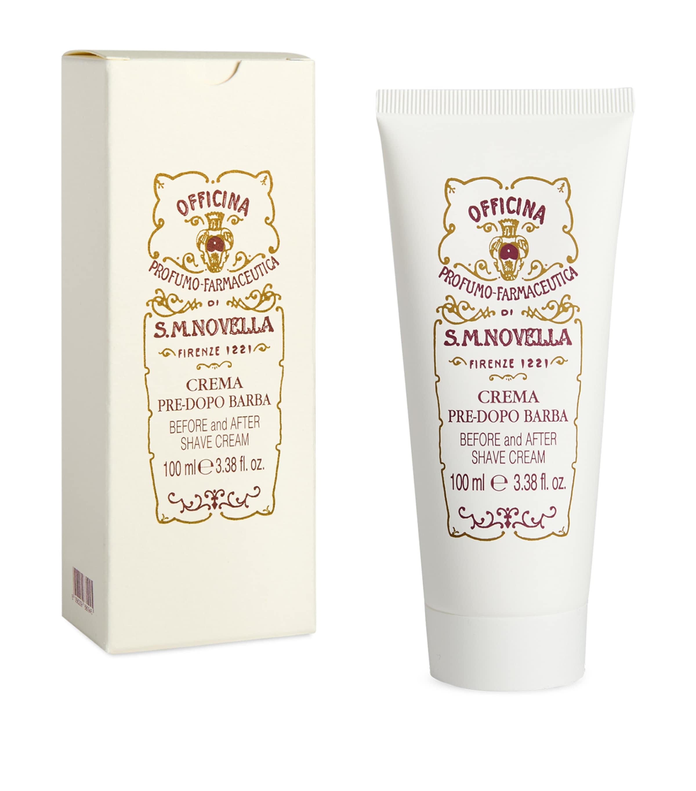 SANTA MARIA NOVELLA Crema Pre-Dopo Barba Shaving Cream (100ml) Image 2