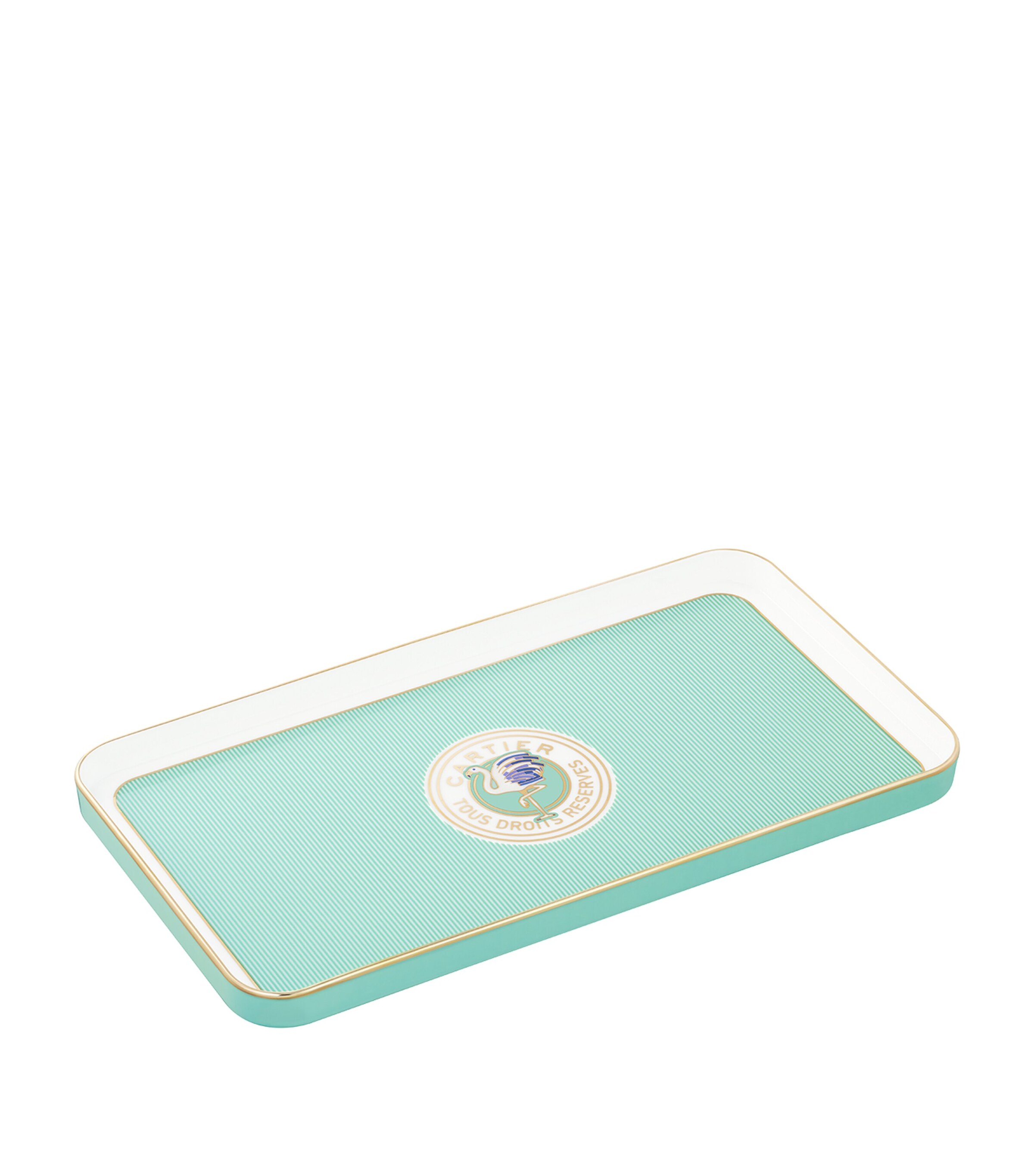 Cartier Large Cartier Characters Trinket Tray Turquoise Image 1