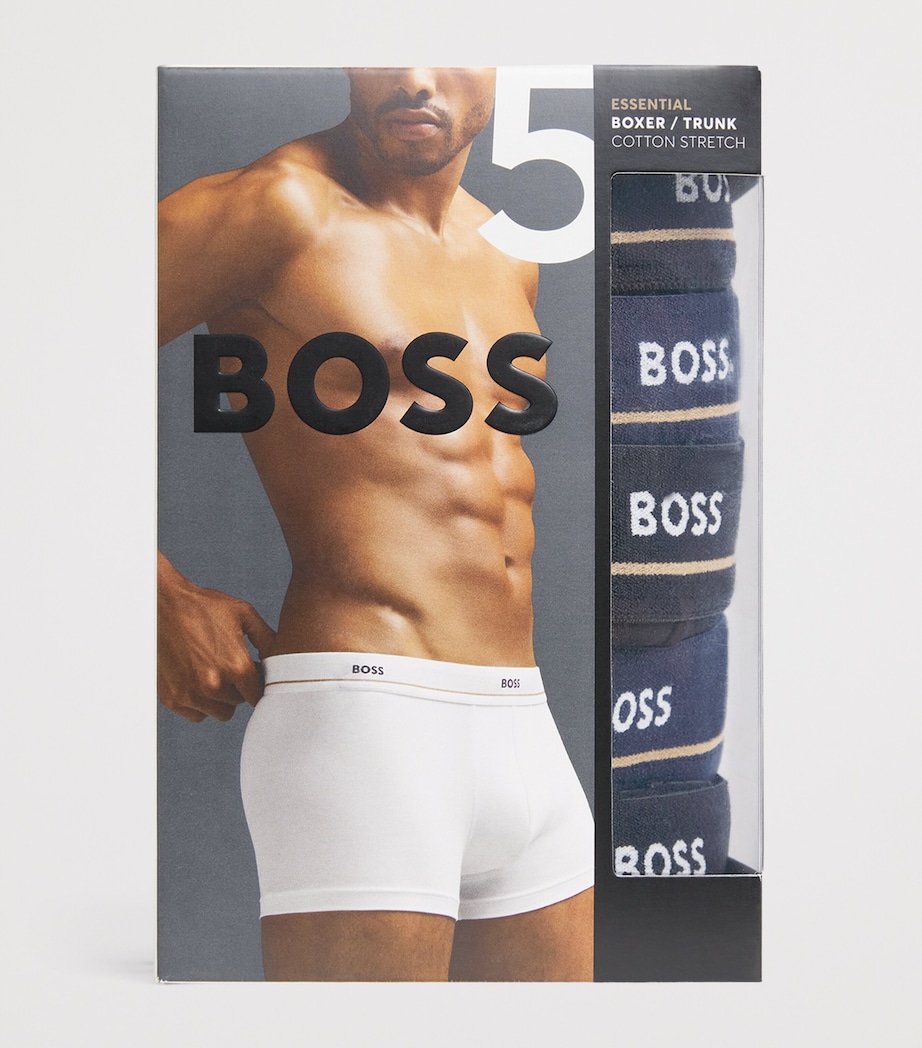 Stretch-Cotton Essential Trunks (Pack of 5) 980 OPEN MISC Image 4
