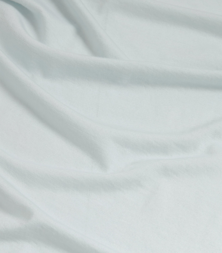 Superfine Cashmere Cardigan 476AQUA Image 5