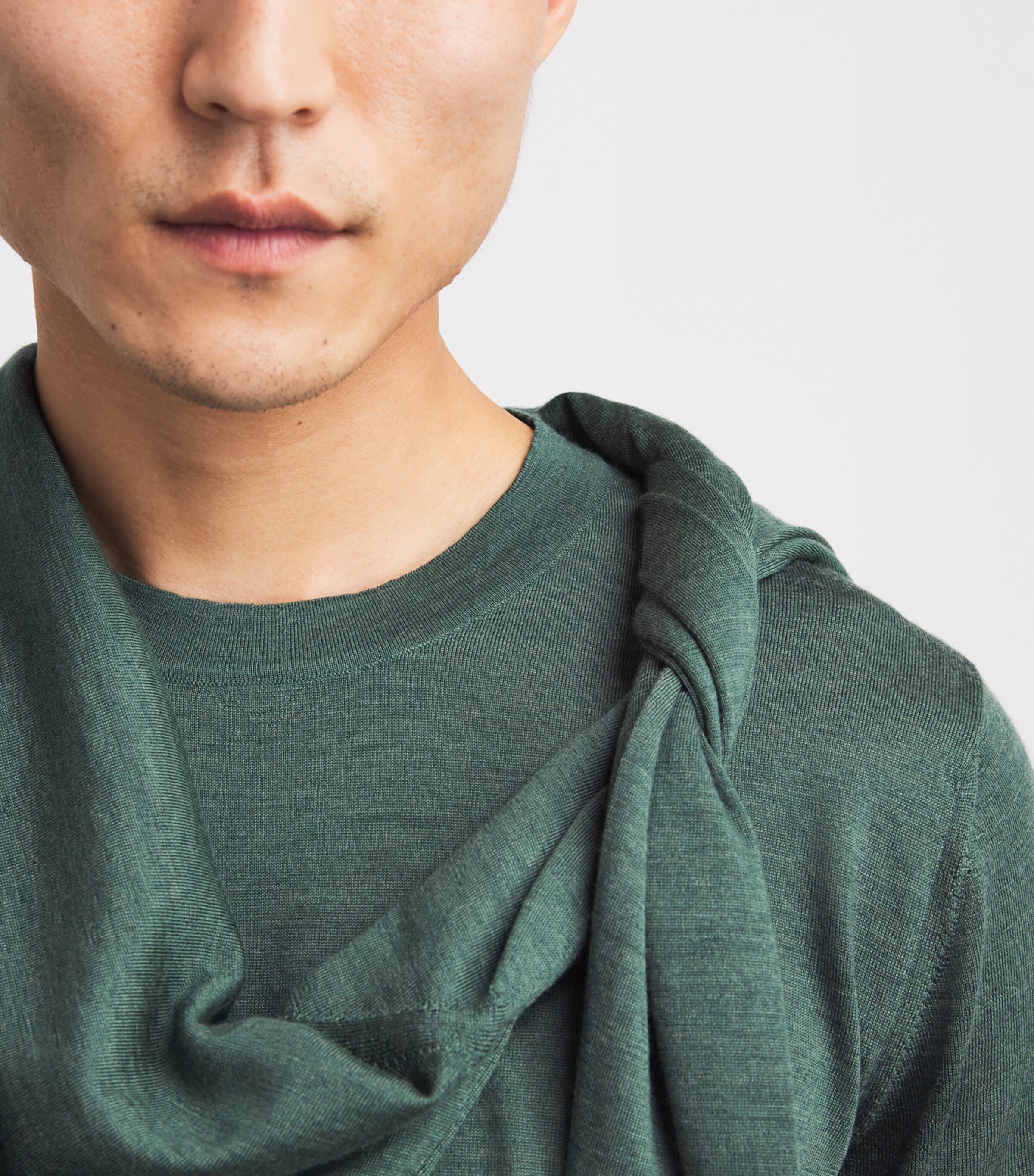 Fioroni Cashmere Mens Virgin Wool T-Shirt Image 3