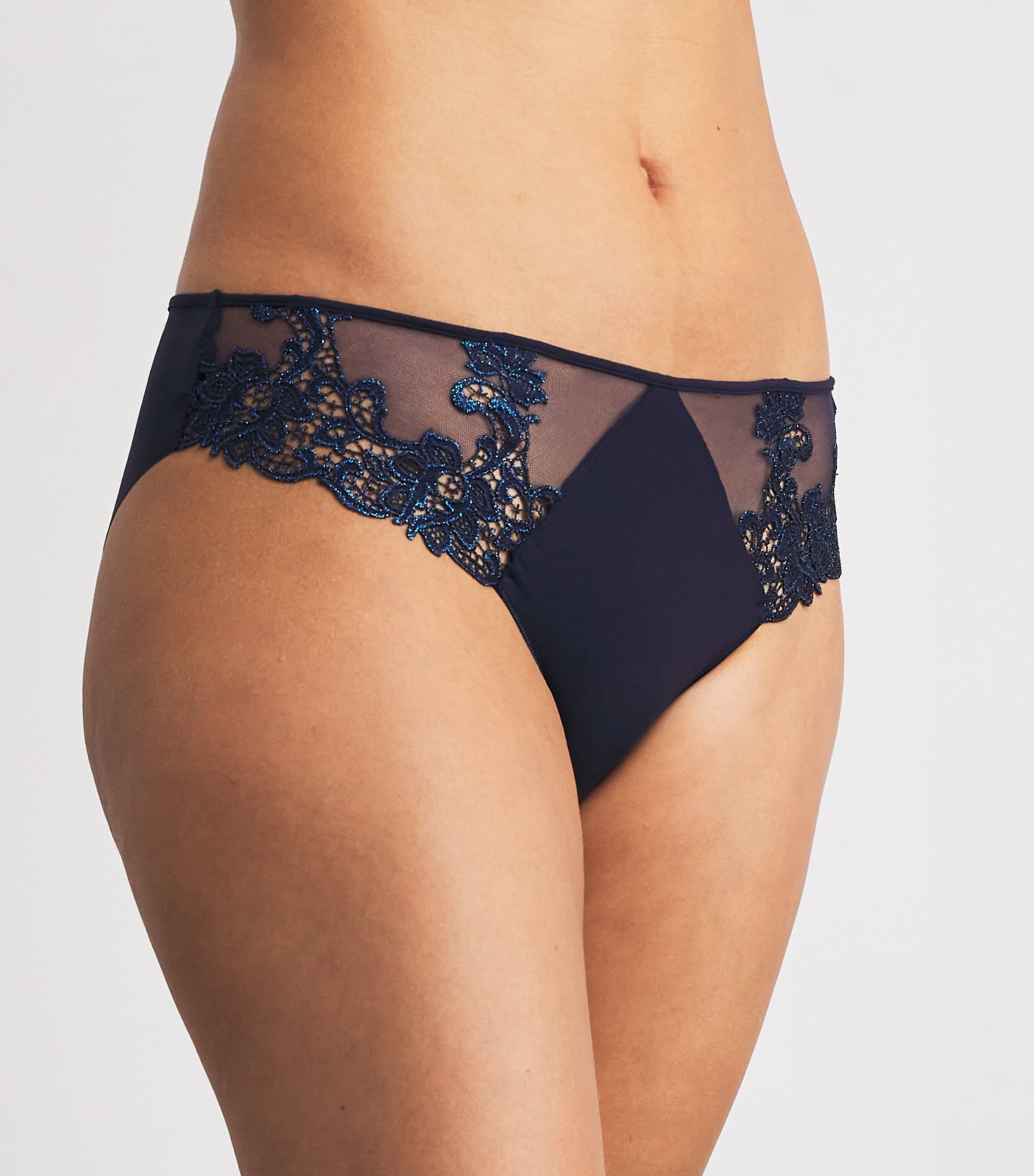 Lace Saga Briefs 556 SAPPHIRE Image 2