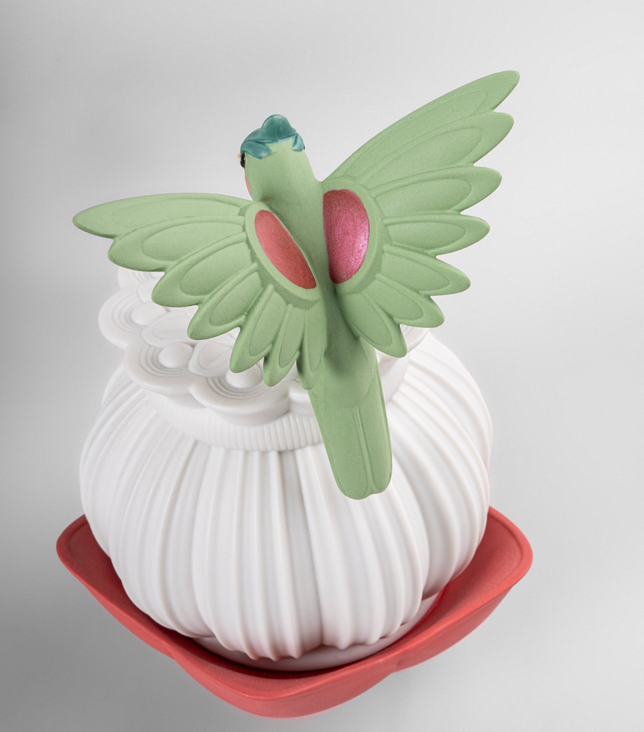 Lladró Porcelain Utopical Wireless Lamp White & Red Image 3
