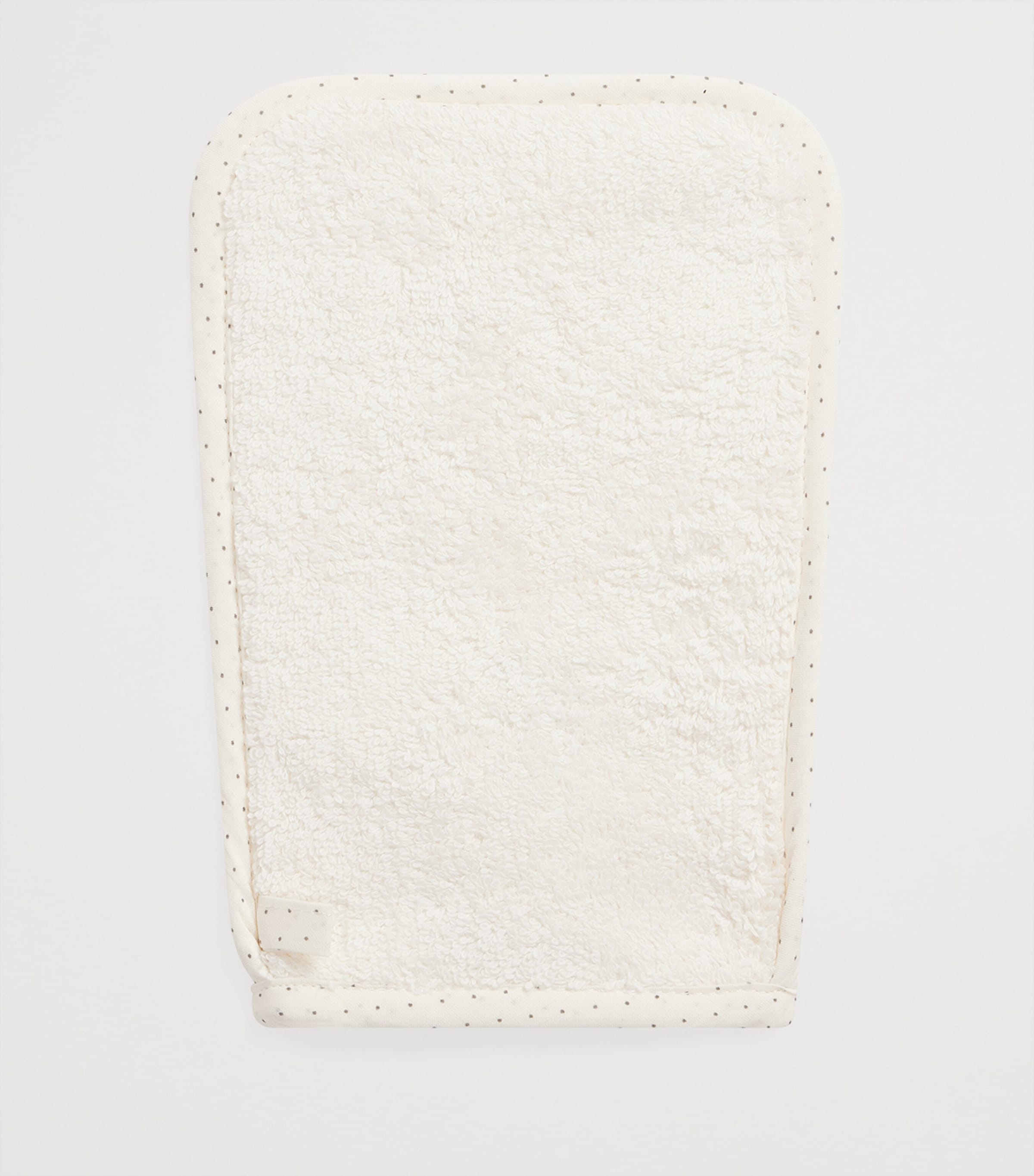 Cotton Bath Glove BLANC LAIT Image 2