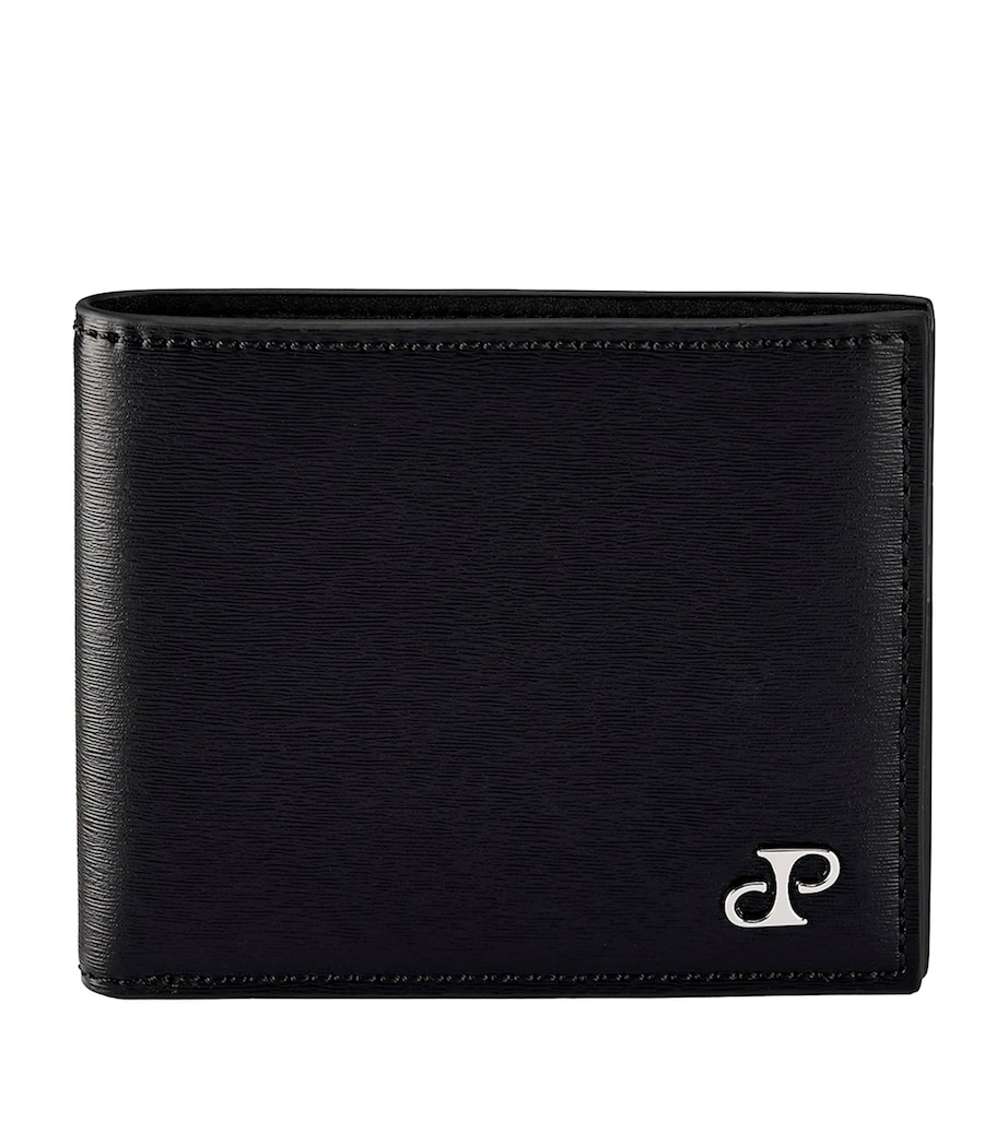 Vegan Leather Philipp Billfold Wallet BLACK Image 1