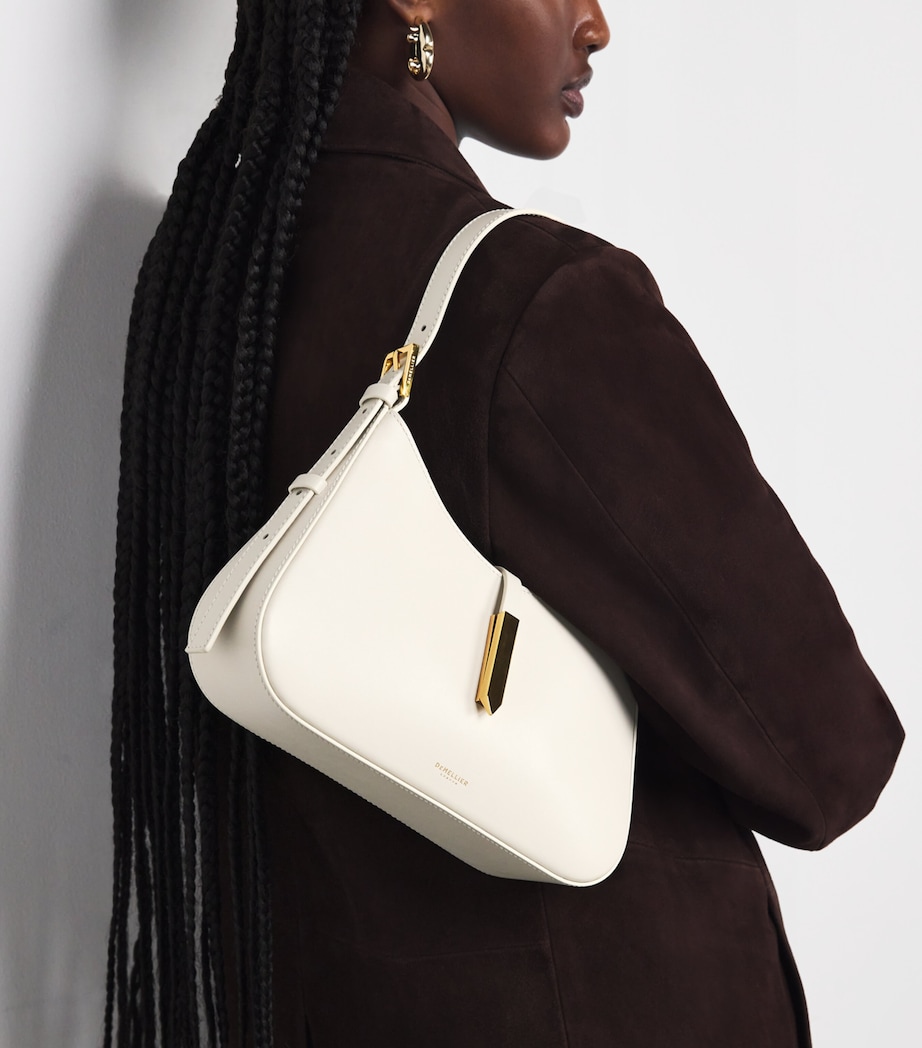 Leather Tokyo Shoulder Bag OFF WHITE Image 5