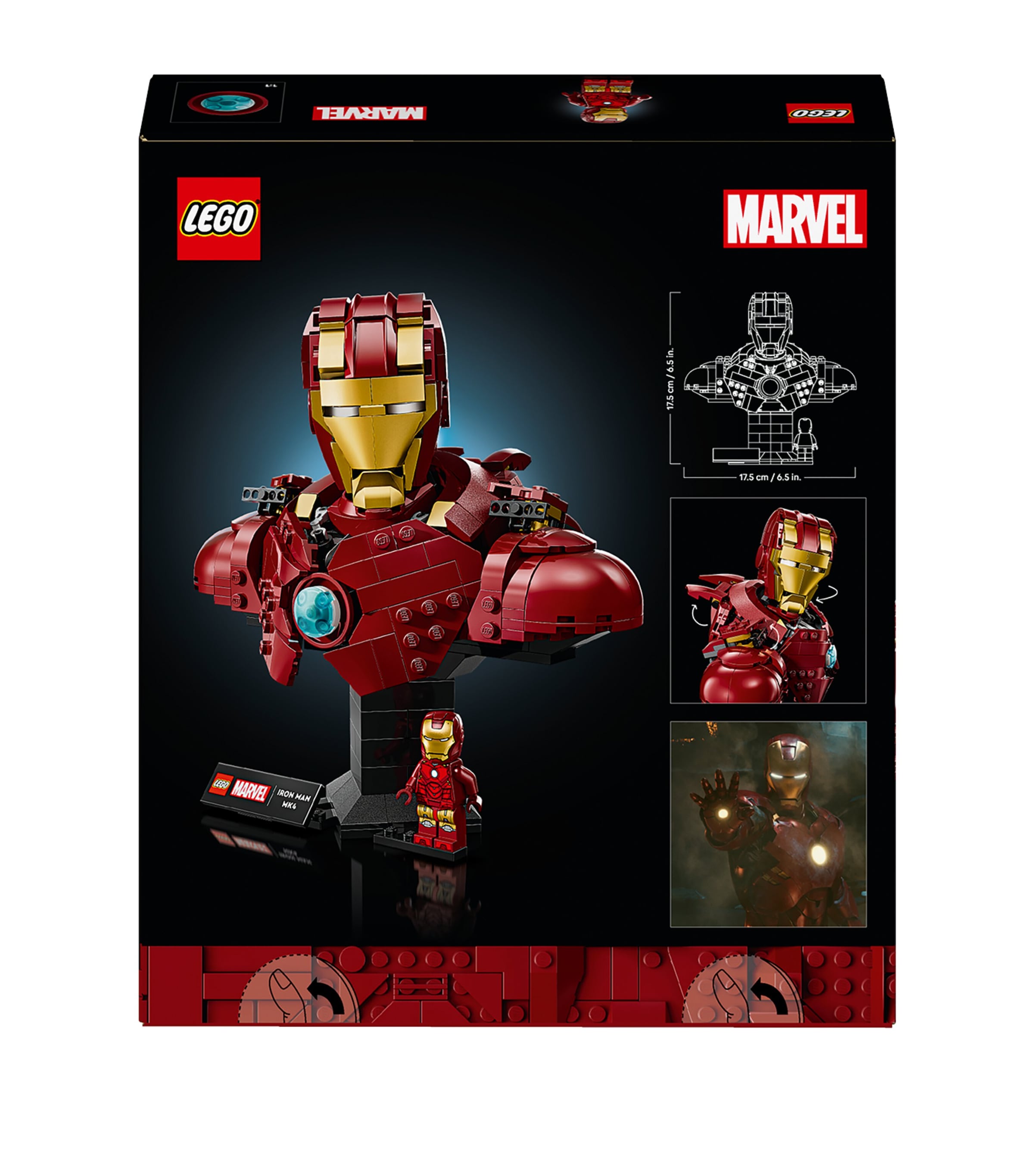 Lego Marvel Iron Man MK4 Bust 76327 | Toys | Action Figures | Building & Construction Toys | Designers | Lego Lego Marvel Iron Man MK4 Bust 76327 | Toys | Action Figures | Building & Construction Toys | Designers | Lego
