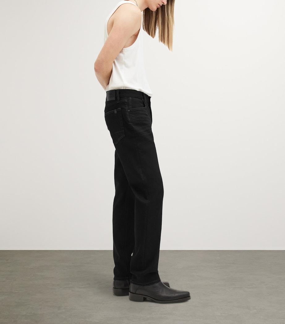 Iggy Slim Jeans JET BLACK Image 4