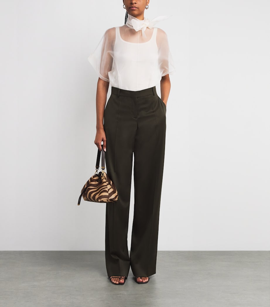 Silk Pirouette Thong Bodysuit CREAM Image 2