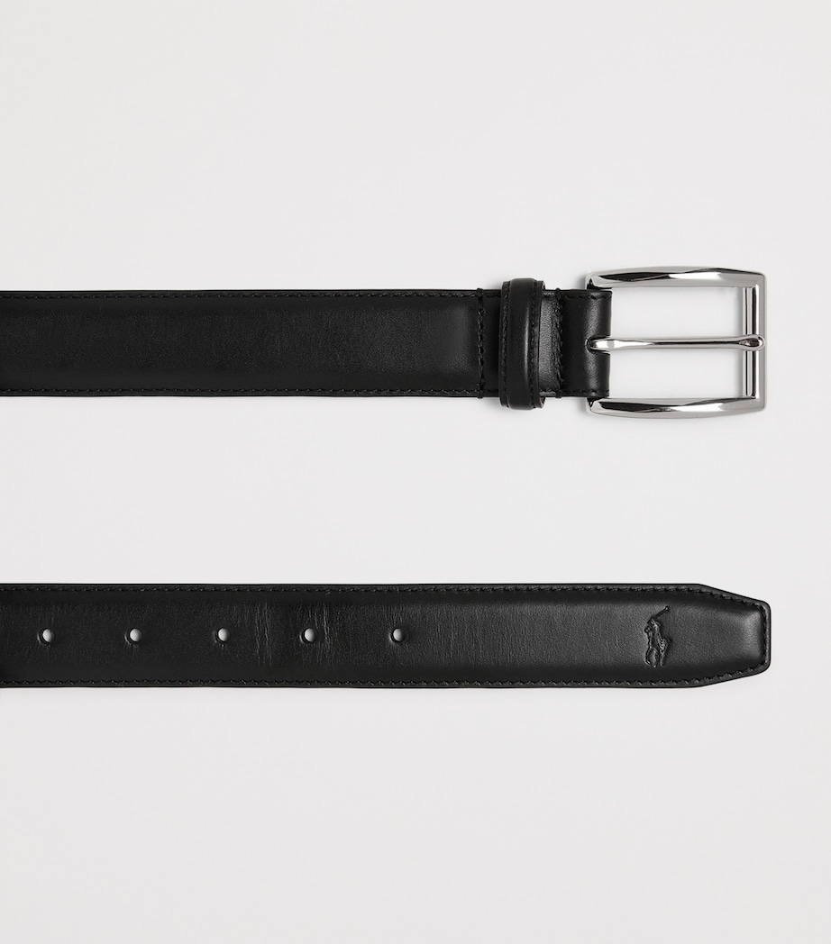 Leather Belt BLACK Image 2