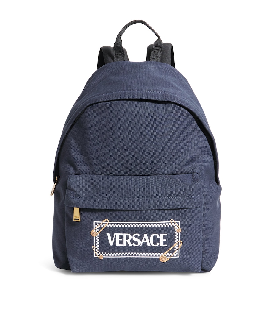 Logo Backpack 1U83V-NAVY+GOLD Image 1
