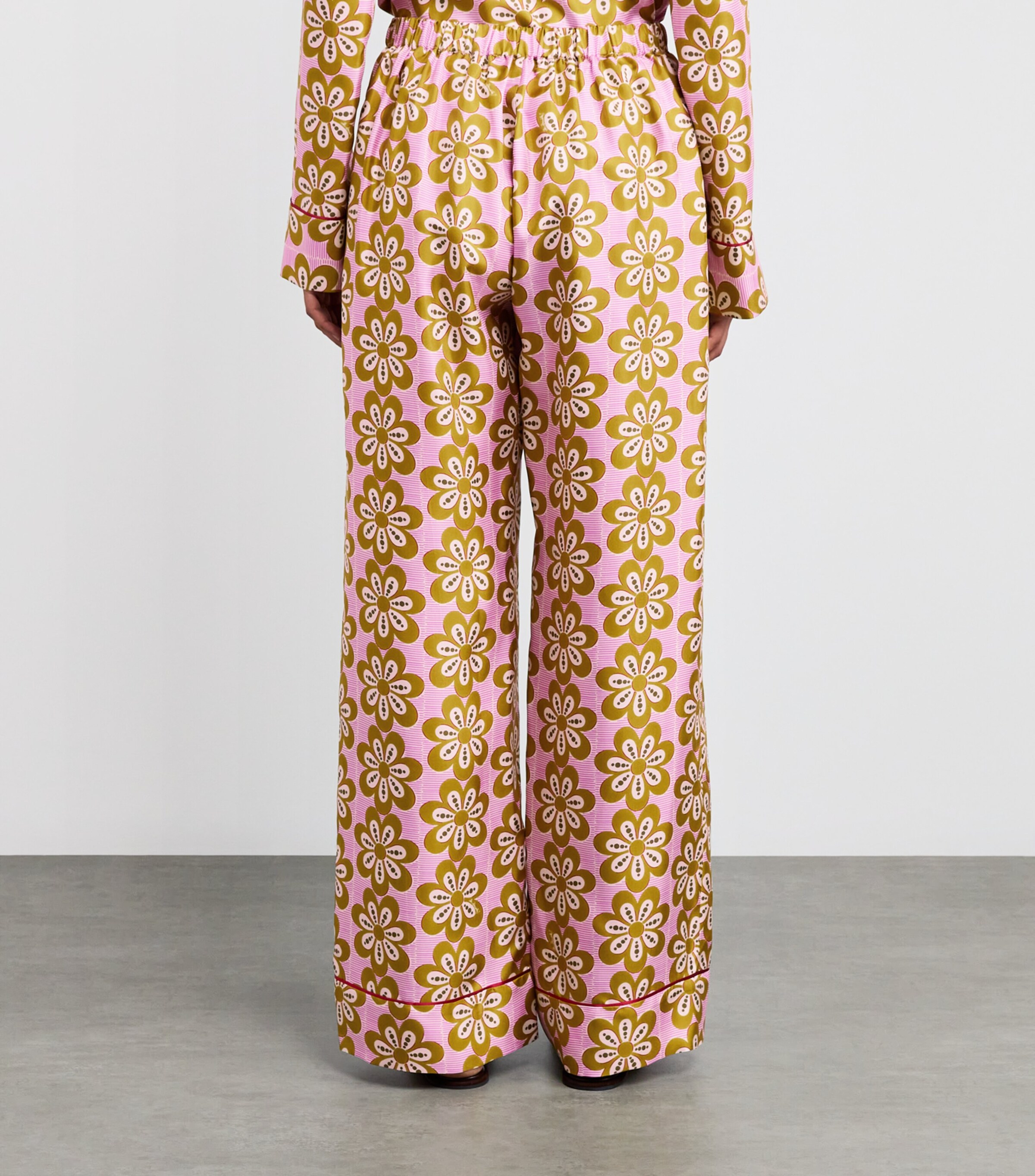 Printed Pajama Trousers PI01 CAPER Image 4