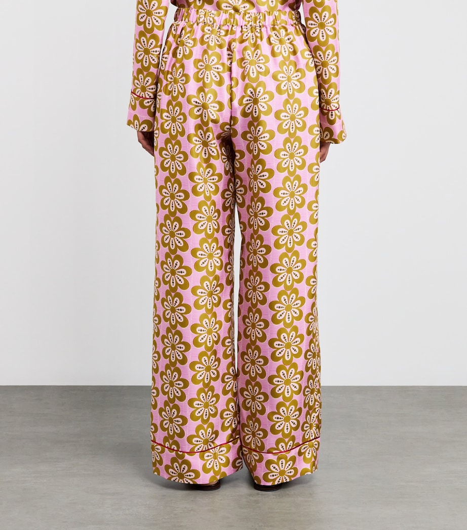 Printed Pajama Trousers PI01 CAPER Image 4
