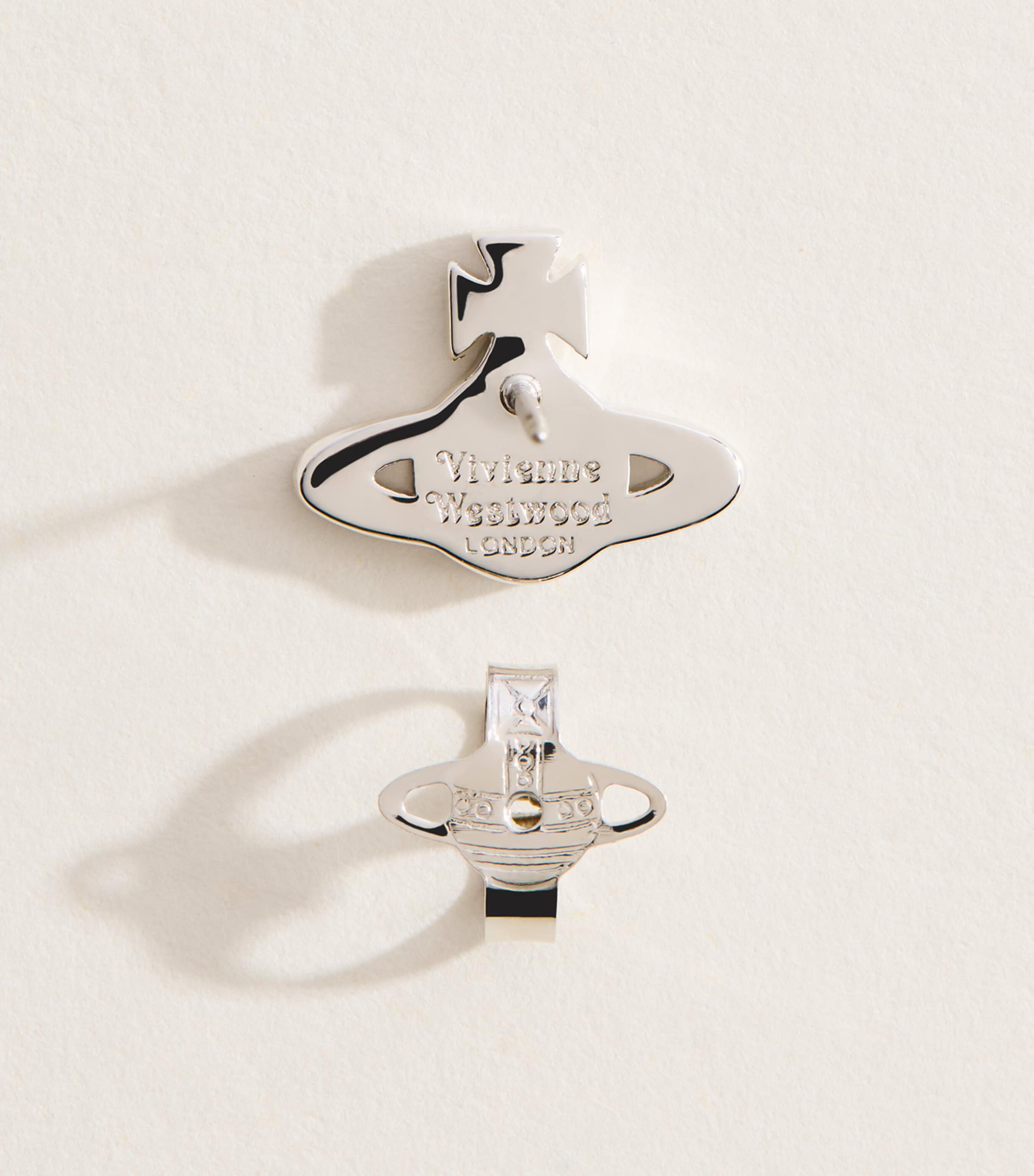 Vivienne Westwood Marinetta Single Earring Platinum Image 4