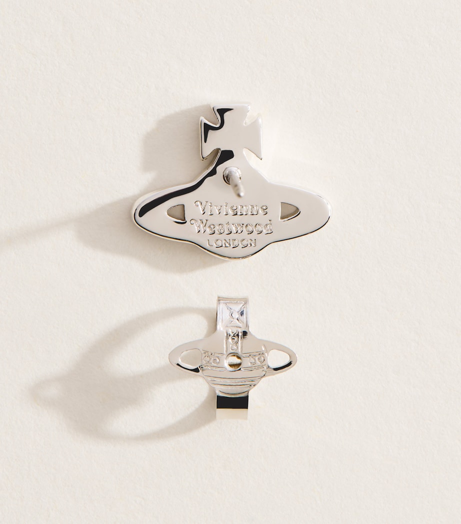 Vivienne Westwood Marinetta Single Earring Platinum Image 4
