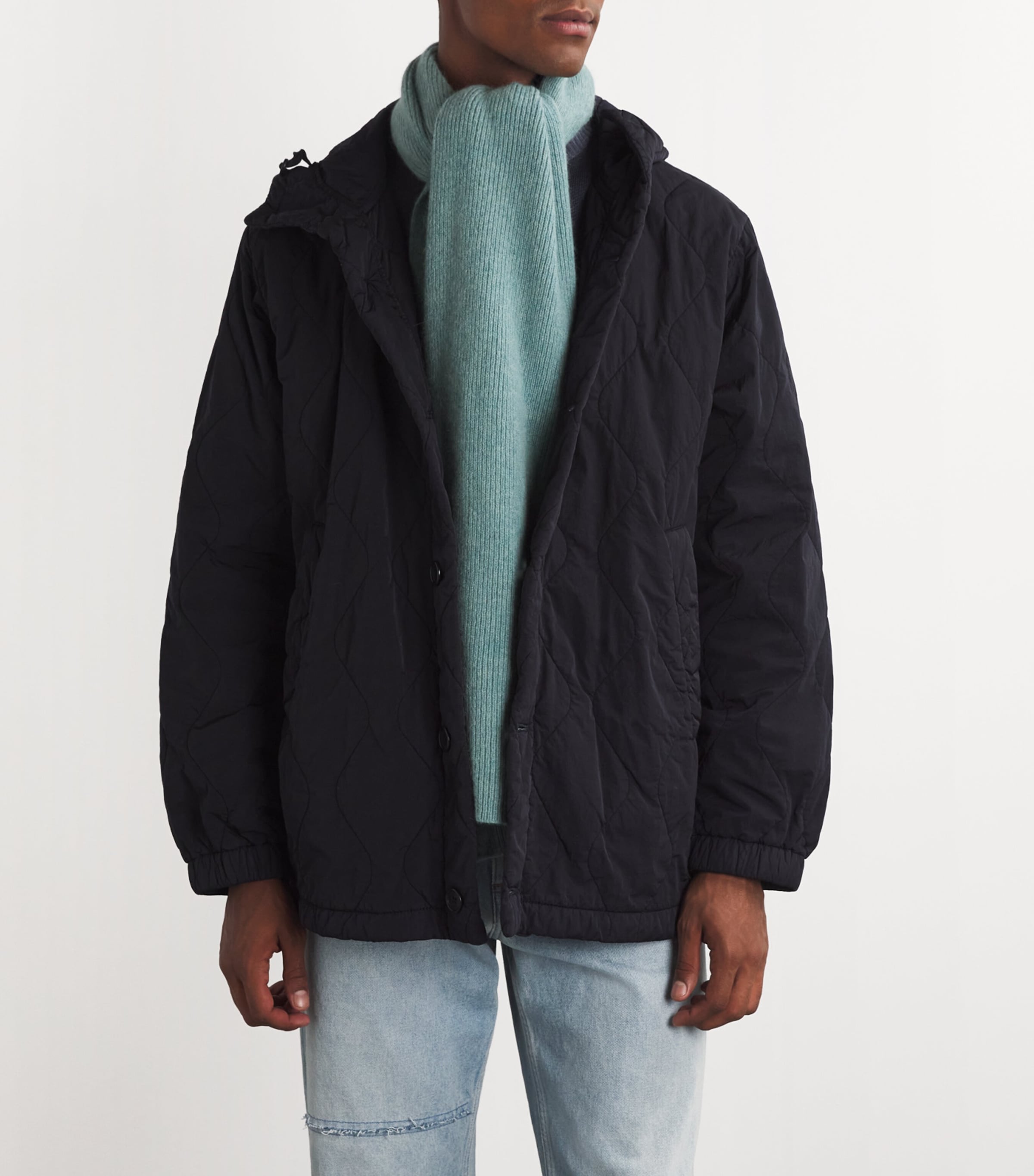 Lambswool Classic Scarf BASIL Image 4