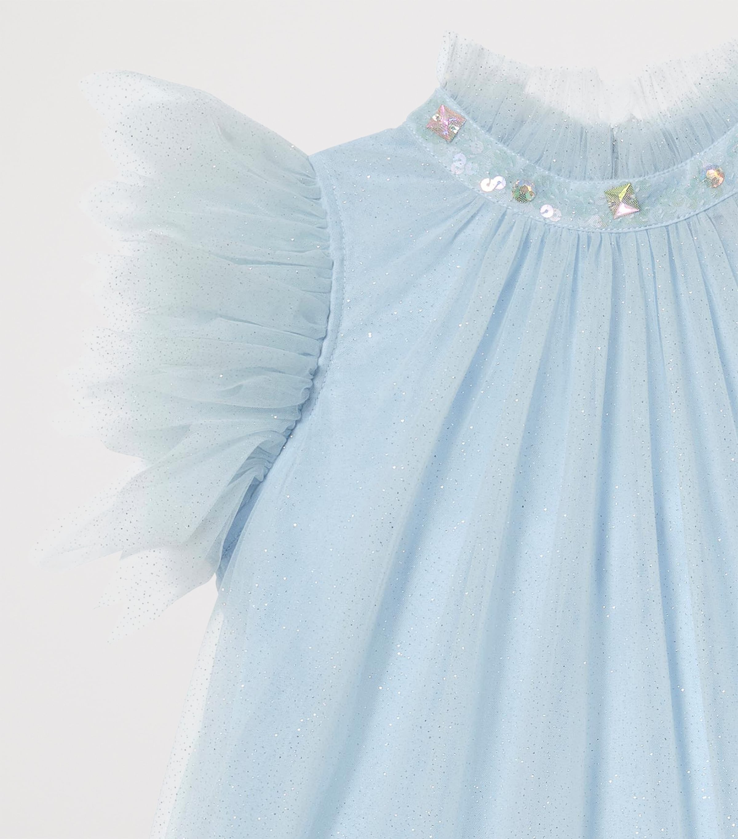 Tutu Du Monde Tulle Dahlia Dress (12-14 Years) Illusion Blue Image 4