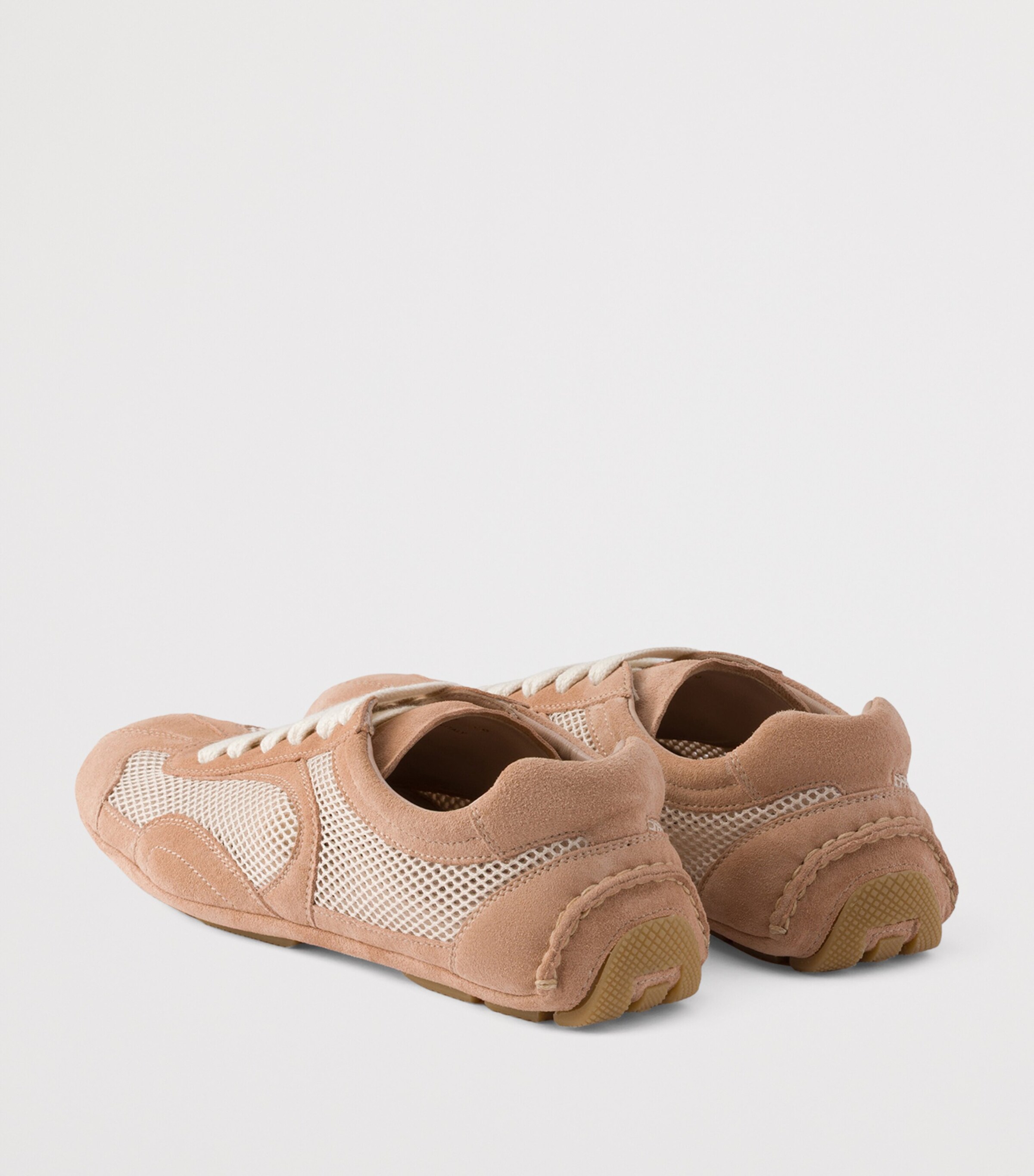 Suede and Mesh Montecarlo Re-Edition 2005 Sneakers F0D91 Image 4