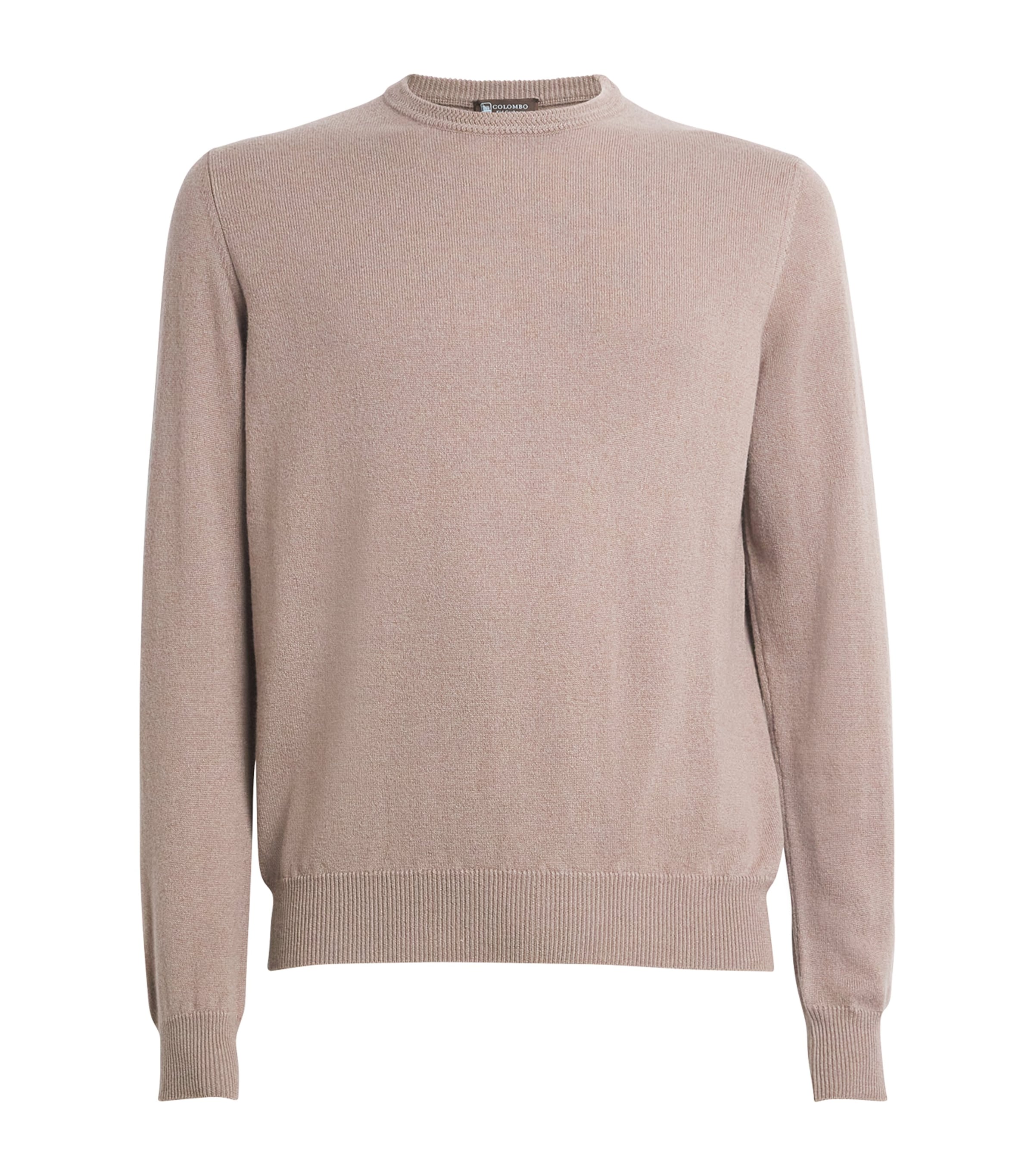 Colombo Kid Cashmere Sweater In Brown