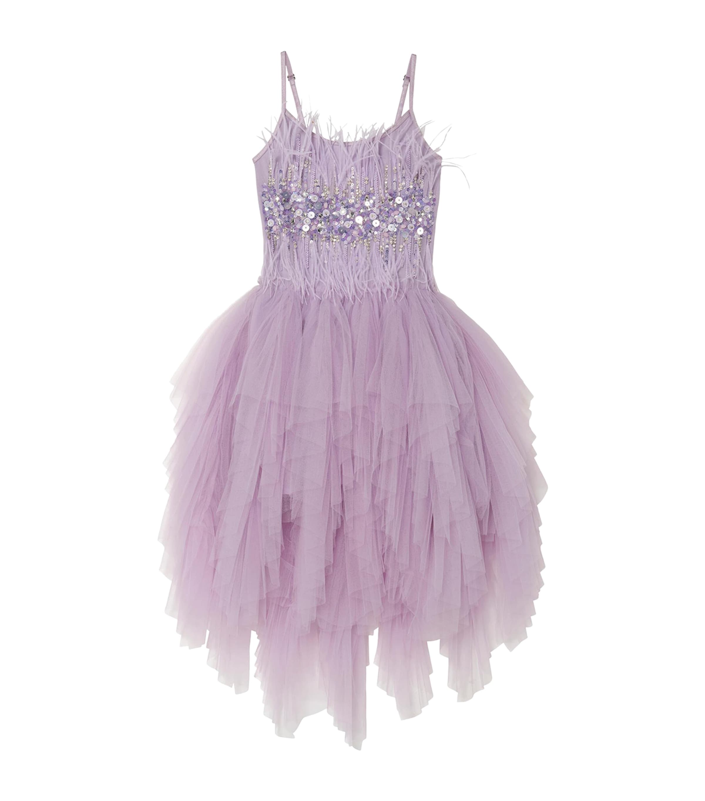 Tutu Du Monde Embellished Serena Dress (2-11 Years) Pastel Lilac Image 1