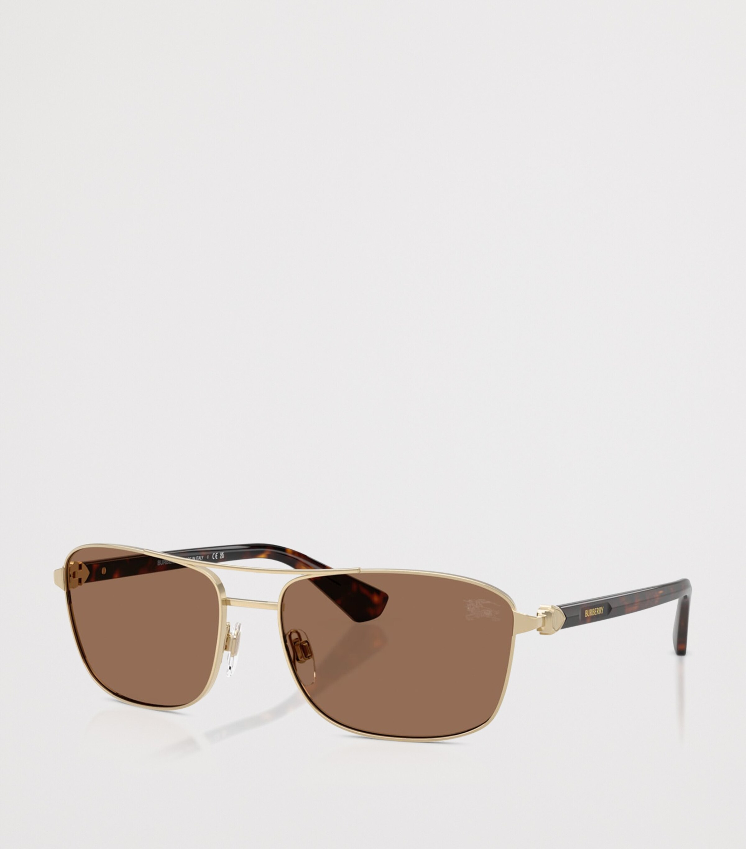 Burberry Metal Pilot Sunglasses Image 2