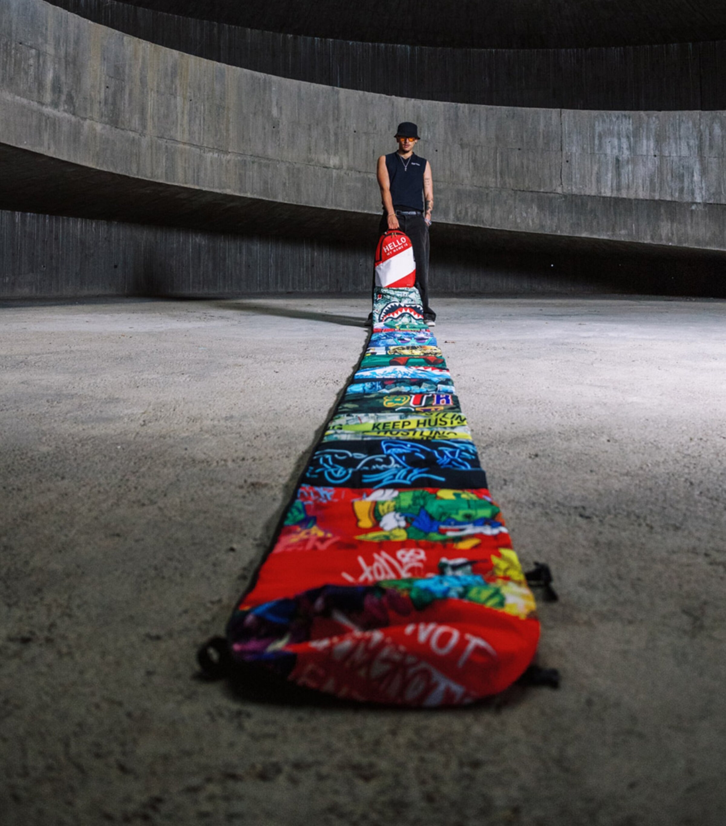 Sprayground The Scroll of 15 Years Backpack Black Image 11