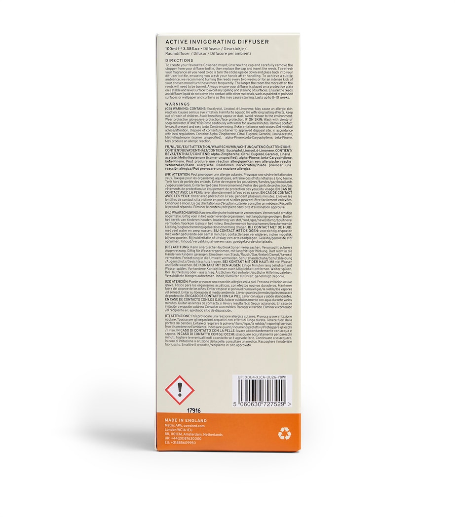 Active Diffuser (100ml) NO COLOUR Image 4