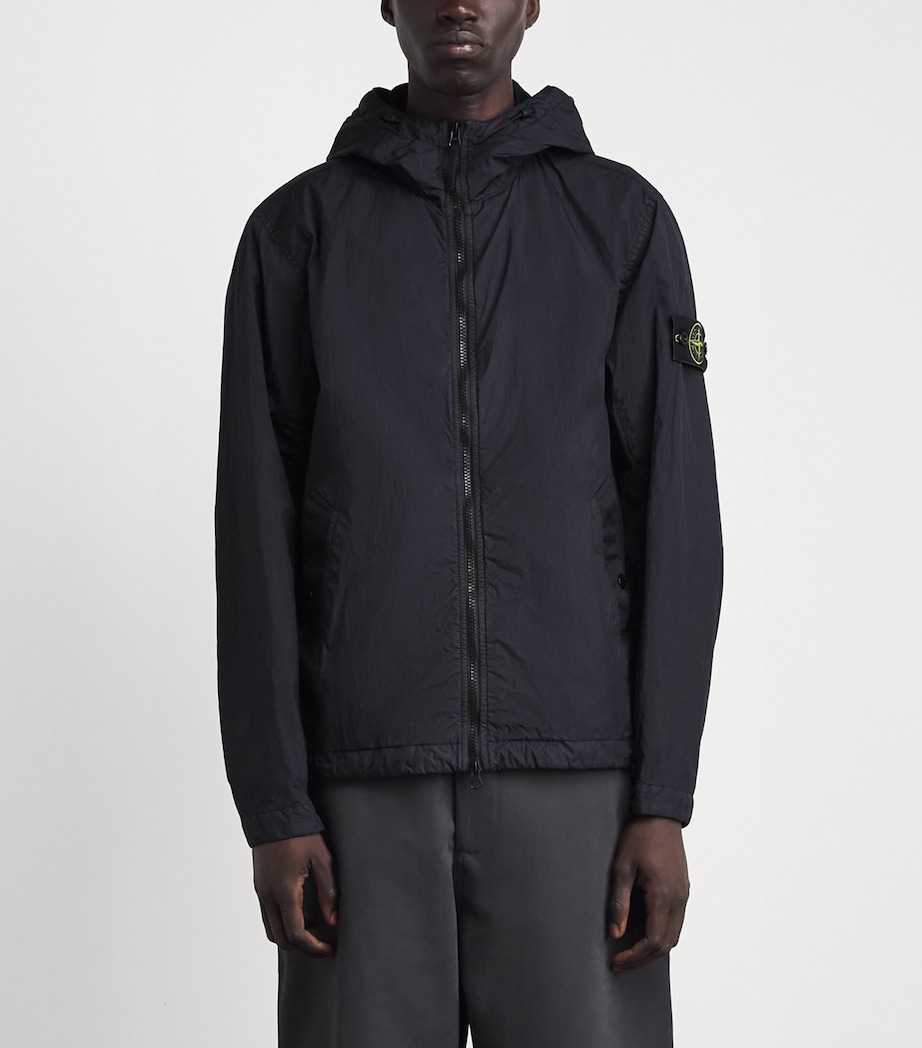 Stone Island Mens Nylon Crinkle Reps Jacket Image 4
