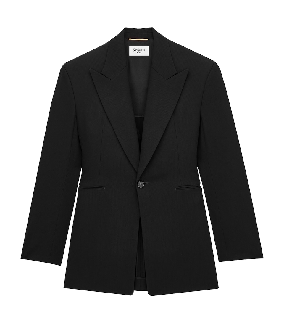 Saint Laurent Wool-Blend Blazer