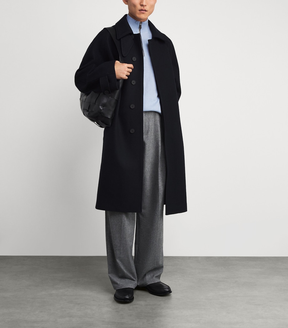 Cashmere Quarter-Zip Carnaby Sweater SEA MIST NEW IVORY Image 2