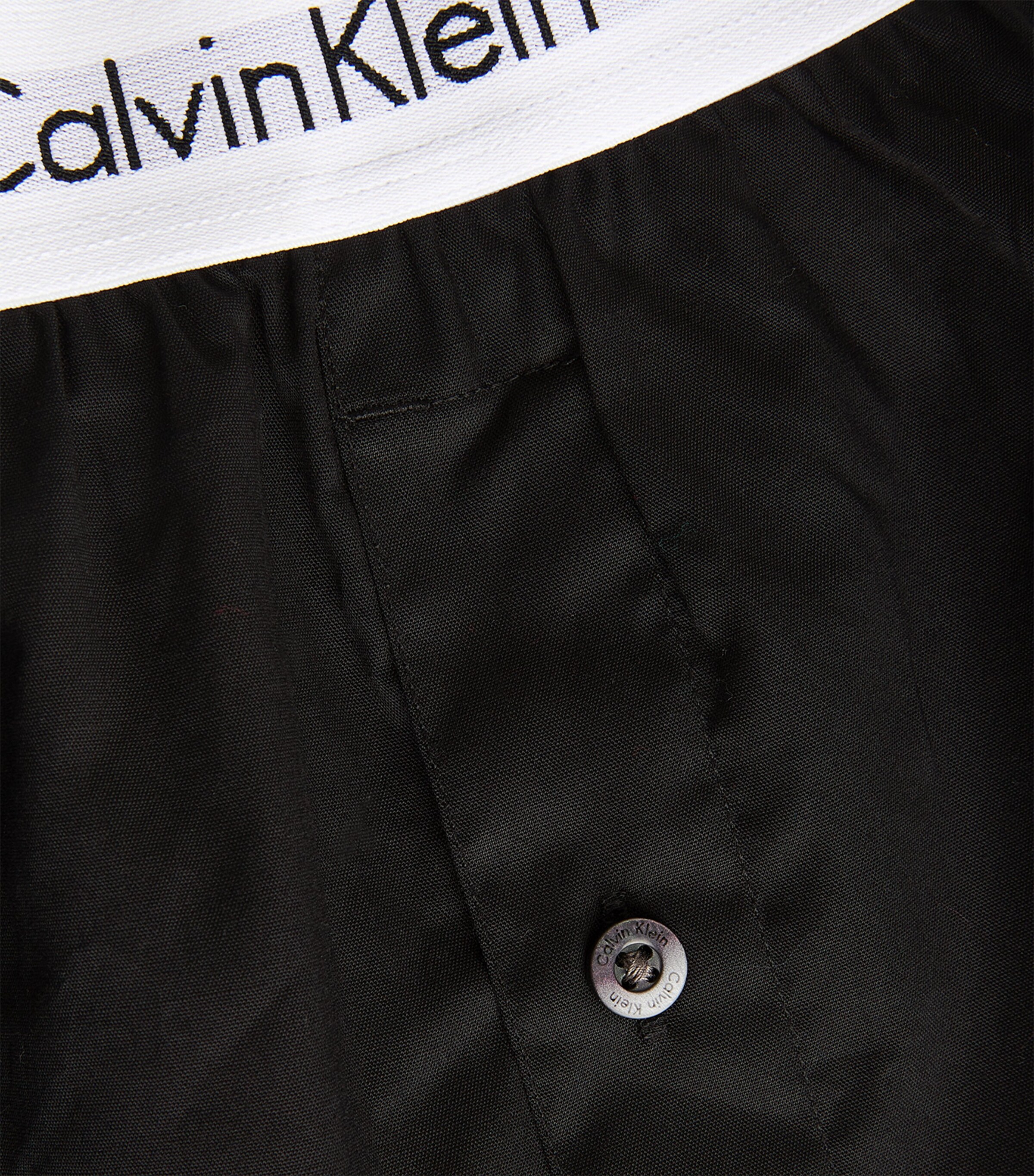 Modern Cotton Boxer Shorts (Pack of 2) BLACK/BLACK Image 5