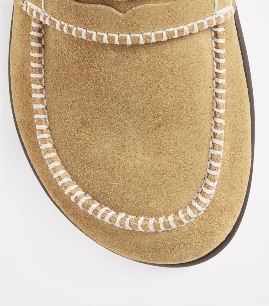 Suede Mules TAUPE Image 5