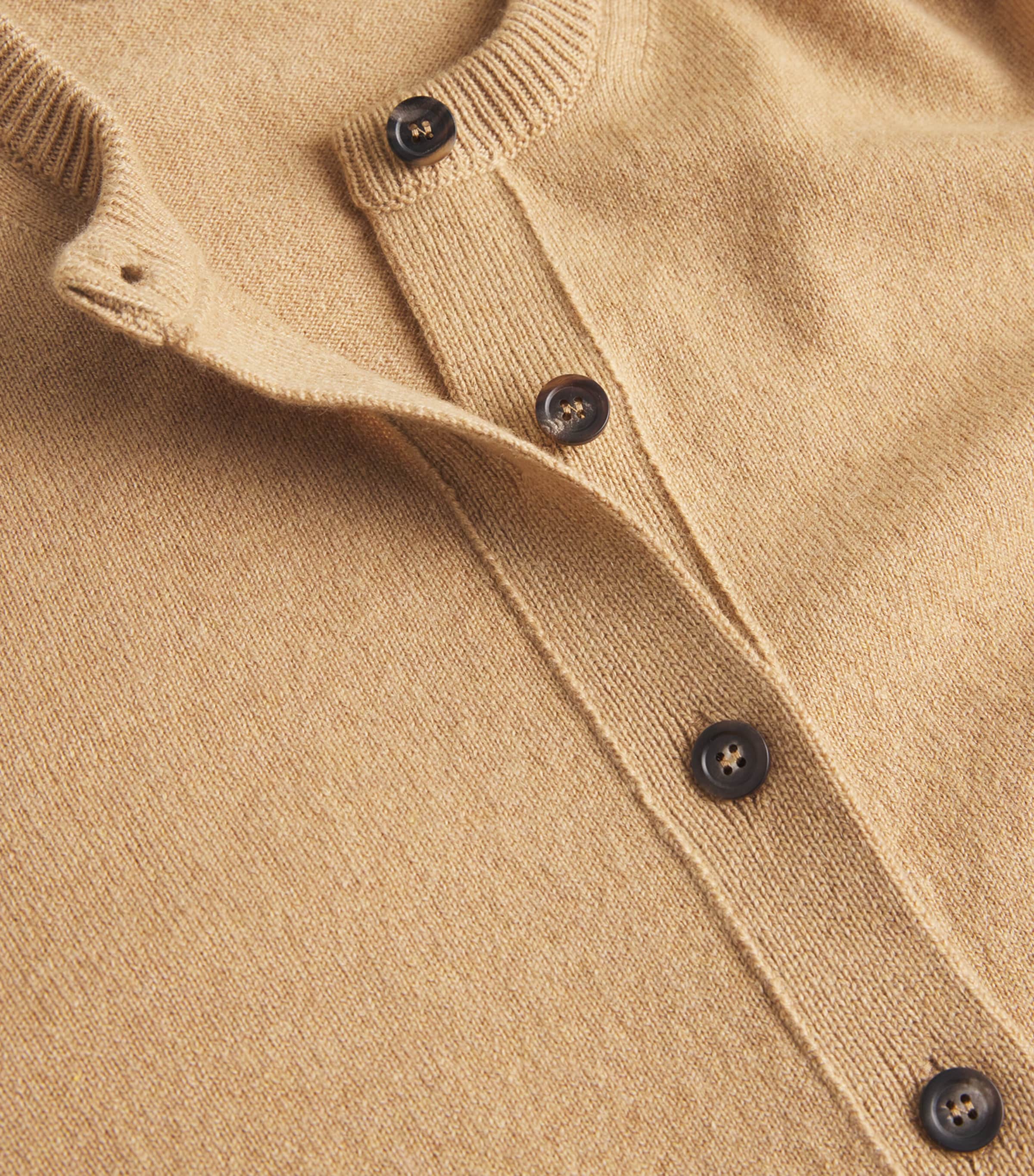 Cashmere Classic Cardigan HB4404 CAMEL Image 5