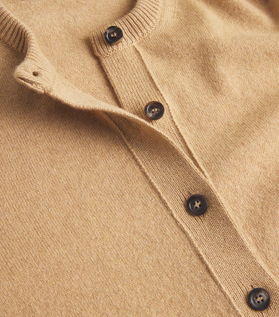 Cashmere Classic Cardigan HB4404 CAMEL Image 5