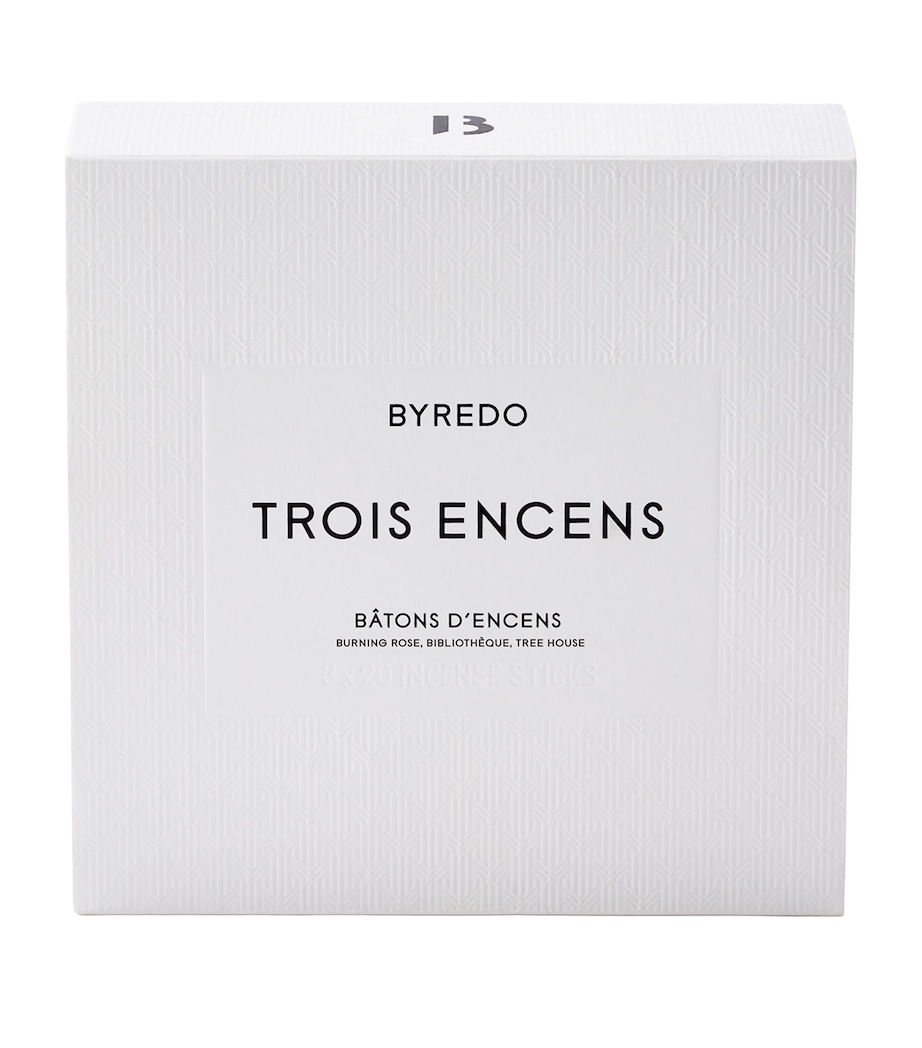 Trois Encens Incense and Holder Set (60 Sticks) NO COLOUR Image 4