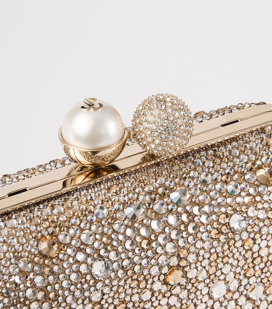 Jimmy Choo Cloud Clutch Bag Crystal Mix Image 5