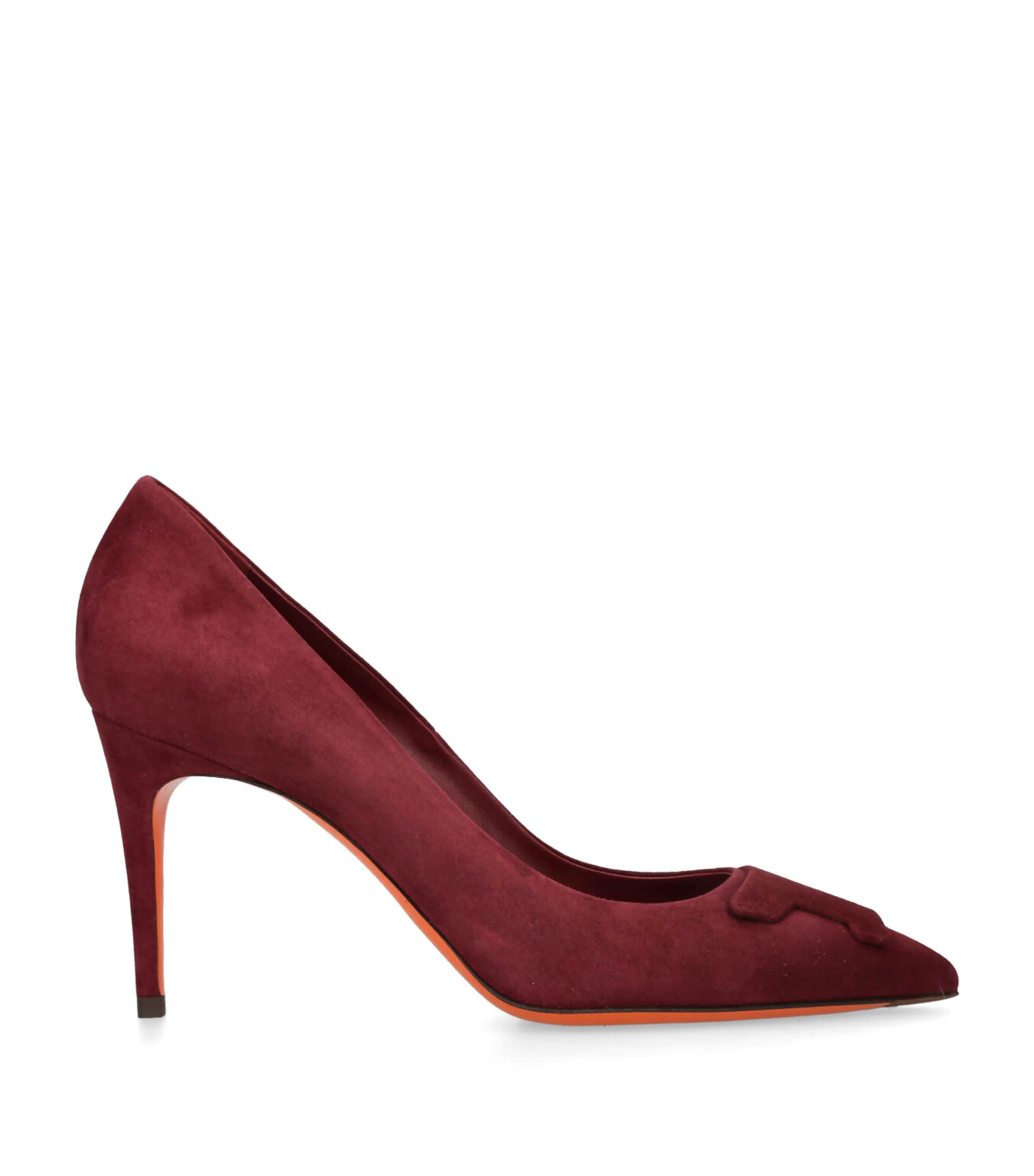 Suede Sibille Pumps 85 WINE Image 1
