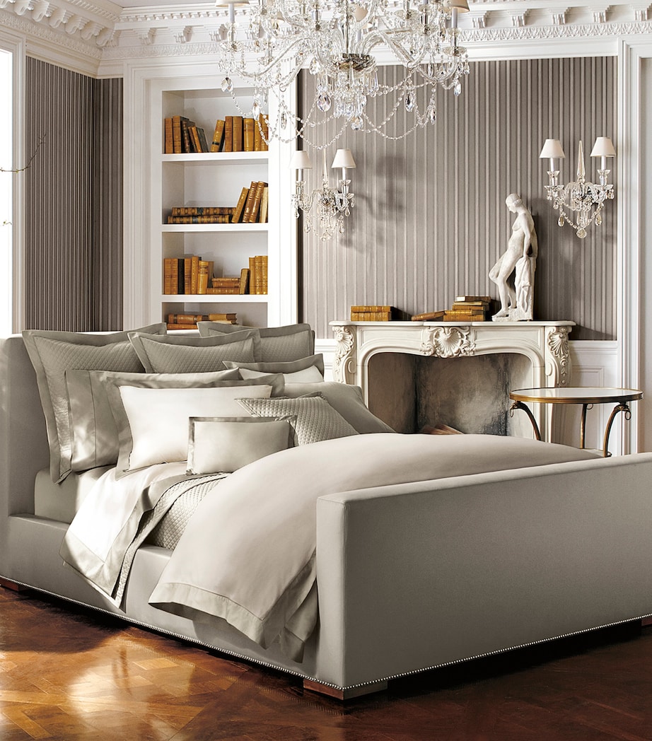 Cotton RL624 Emperor Duvet Cover (280cm x 240cm) SILVER Image 2