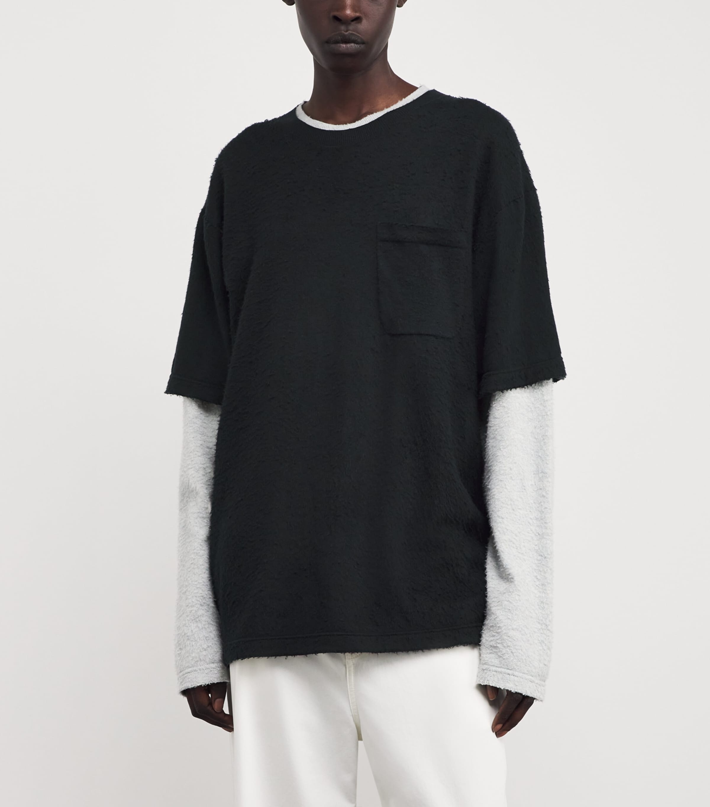 Tシャツ・カットソー THE ROW KADDY COTTON T-SHIRT The Row: Gray Kaddy T-shirt | SSENSE