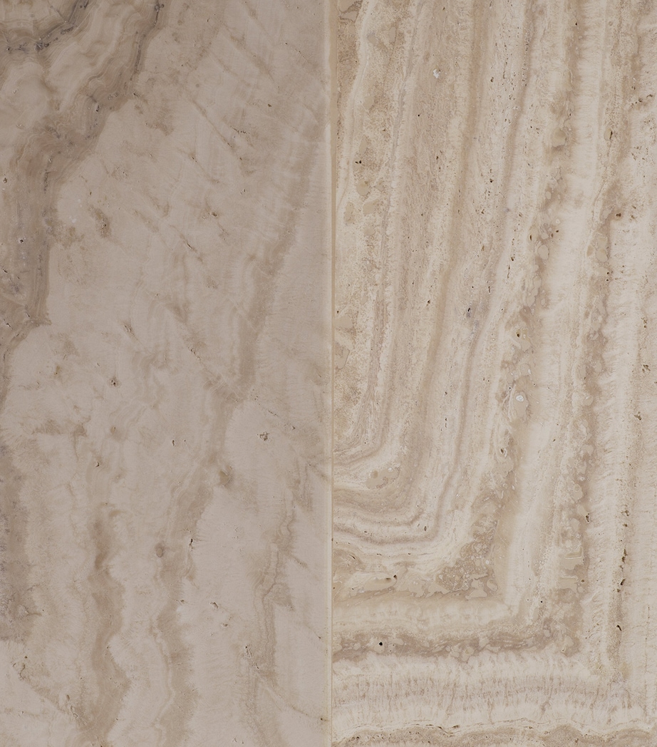 Eichholtz Travertine Piazza Dining Table White Image 5