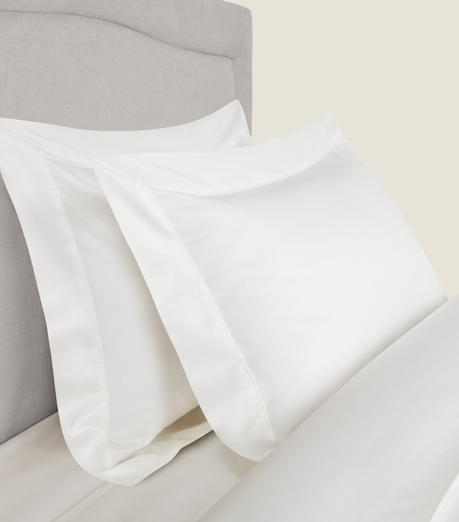 Frette Grace King Pillowcase (53cm x 94cm) Milk Image 3