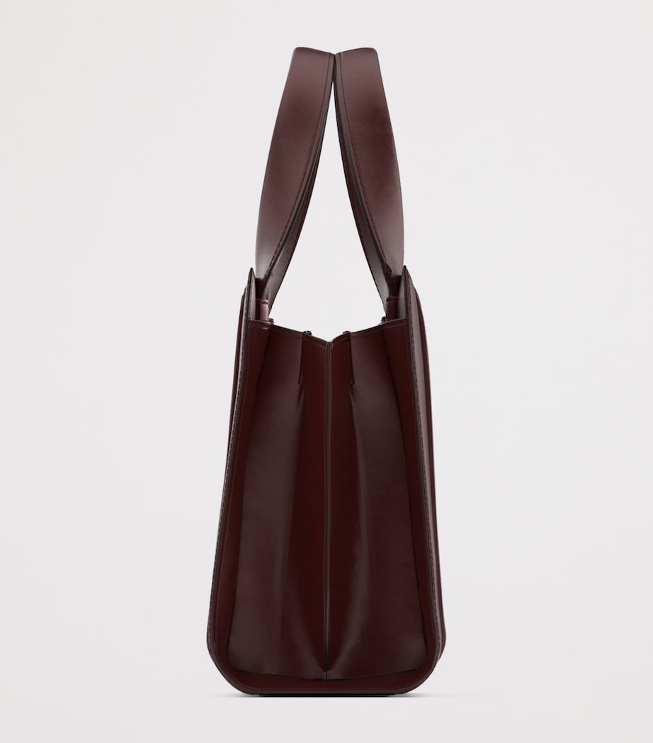 Max Mara Medium Quilted Whitney Top-Handle Bag Red Image 6