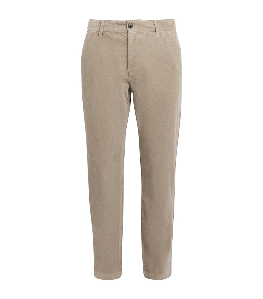 Corduroy Riley Trousers 812-MOON ROCK Image 1