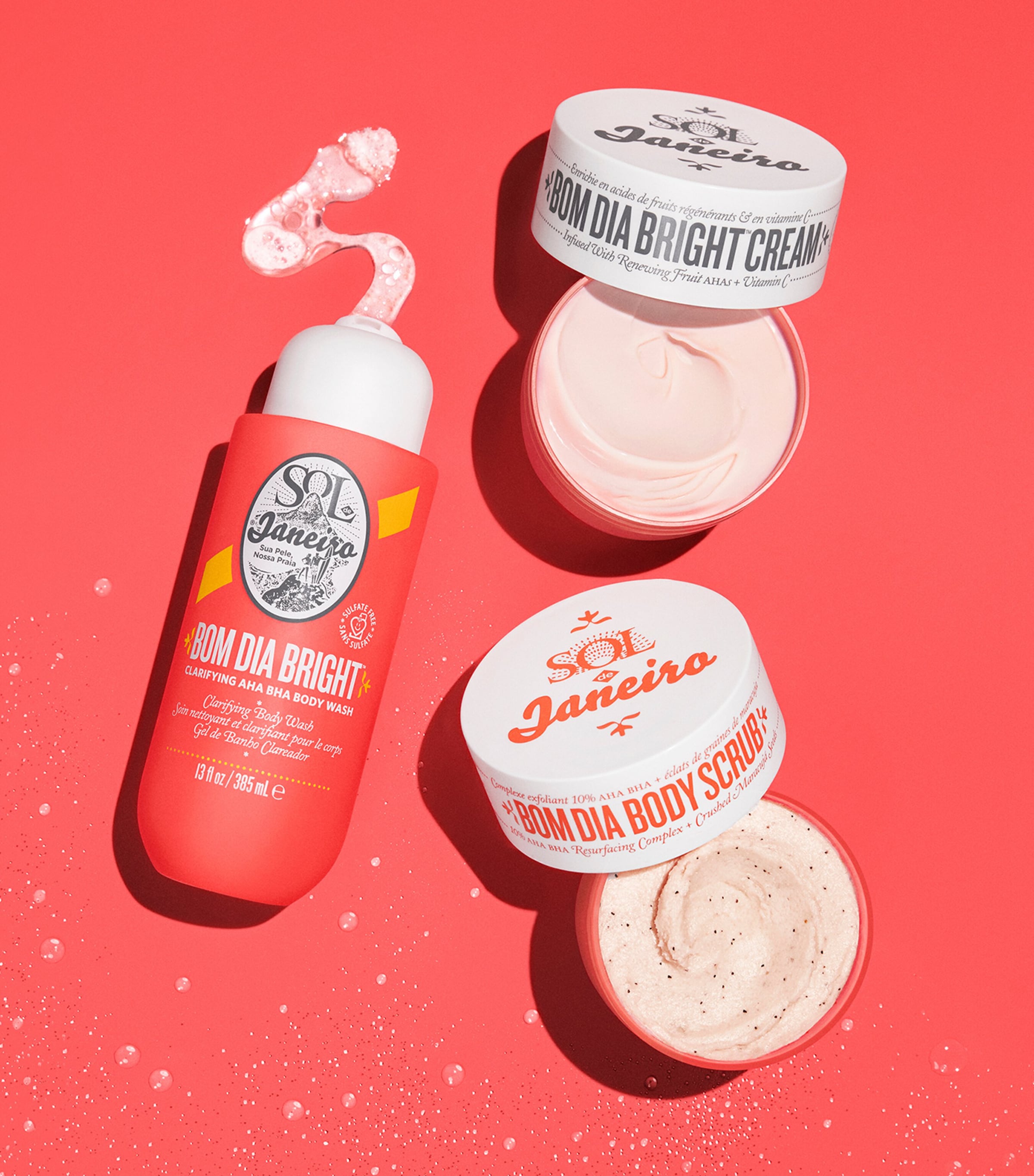 Bom Dia Bright Body Scrub (240g) NO COLOUR Image 5