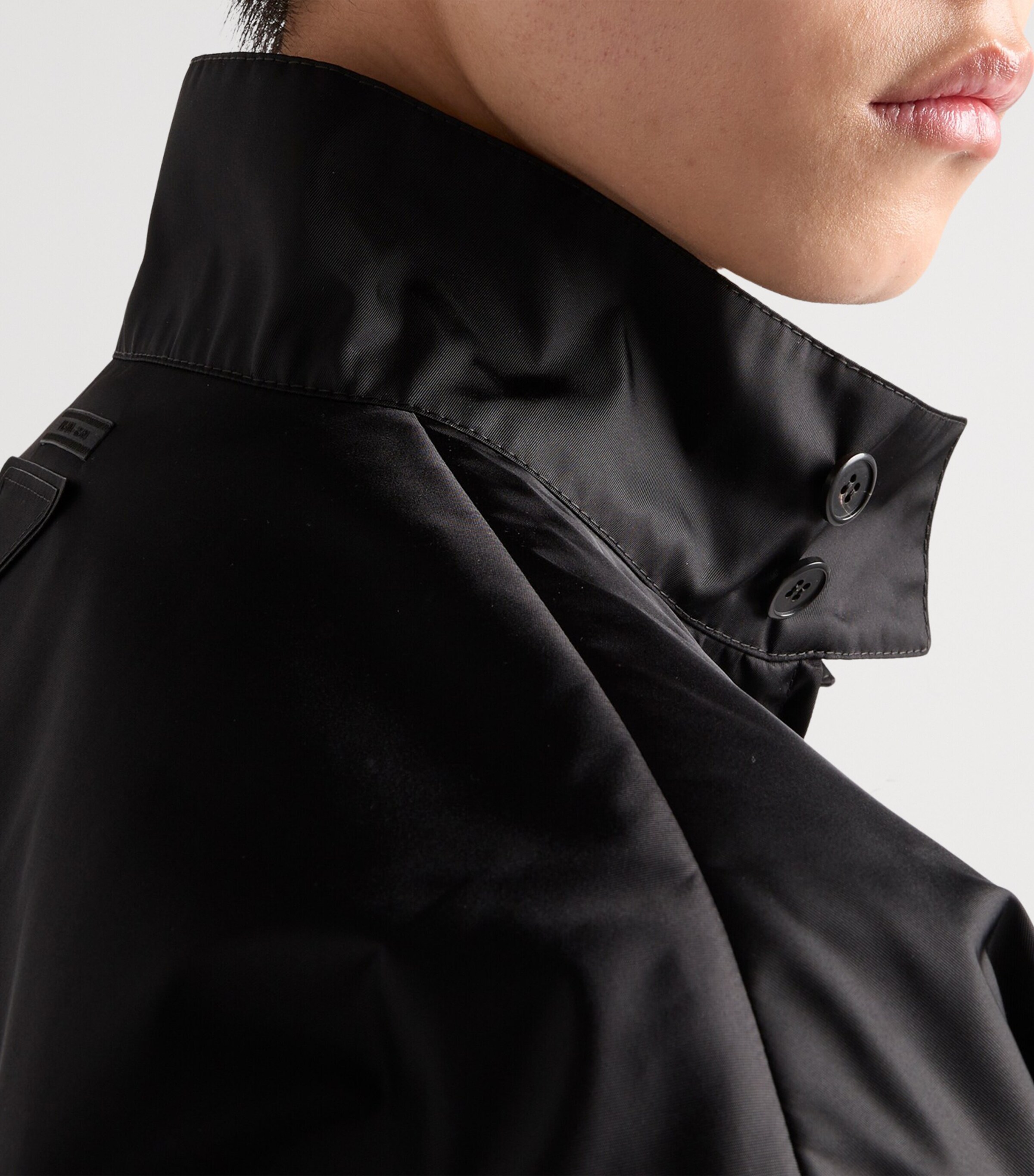 Re-Nylon Funnel Collar Jacket F0002 Image 3