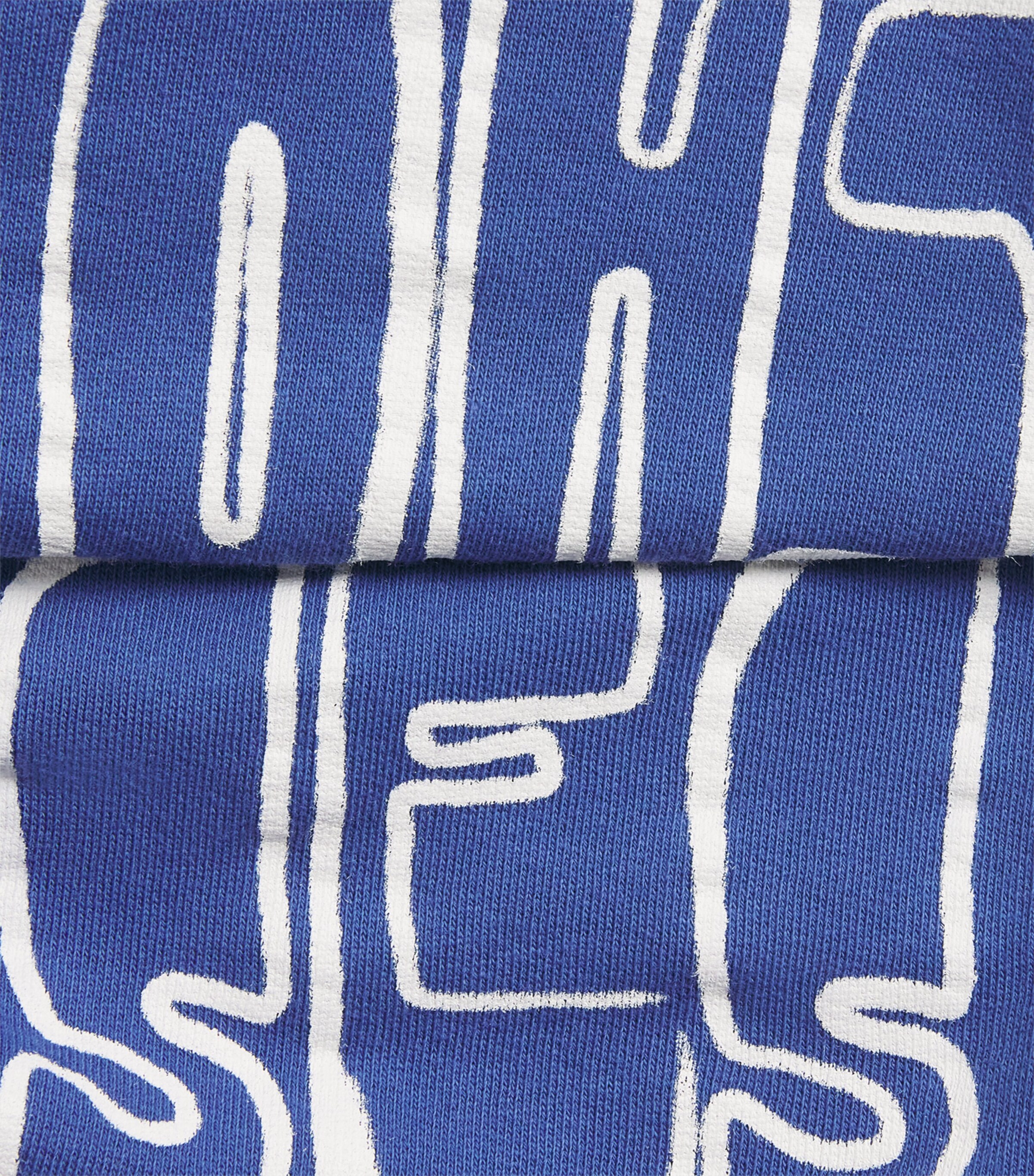 Bobo Choses Cotton Logo Sweatshorts (6-7 Years) Navy Blue Image 3