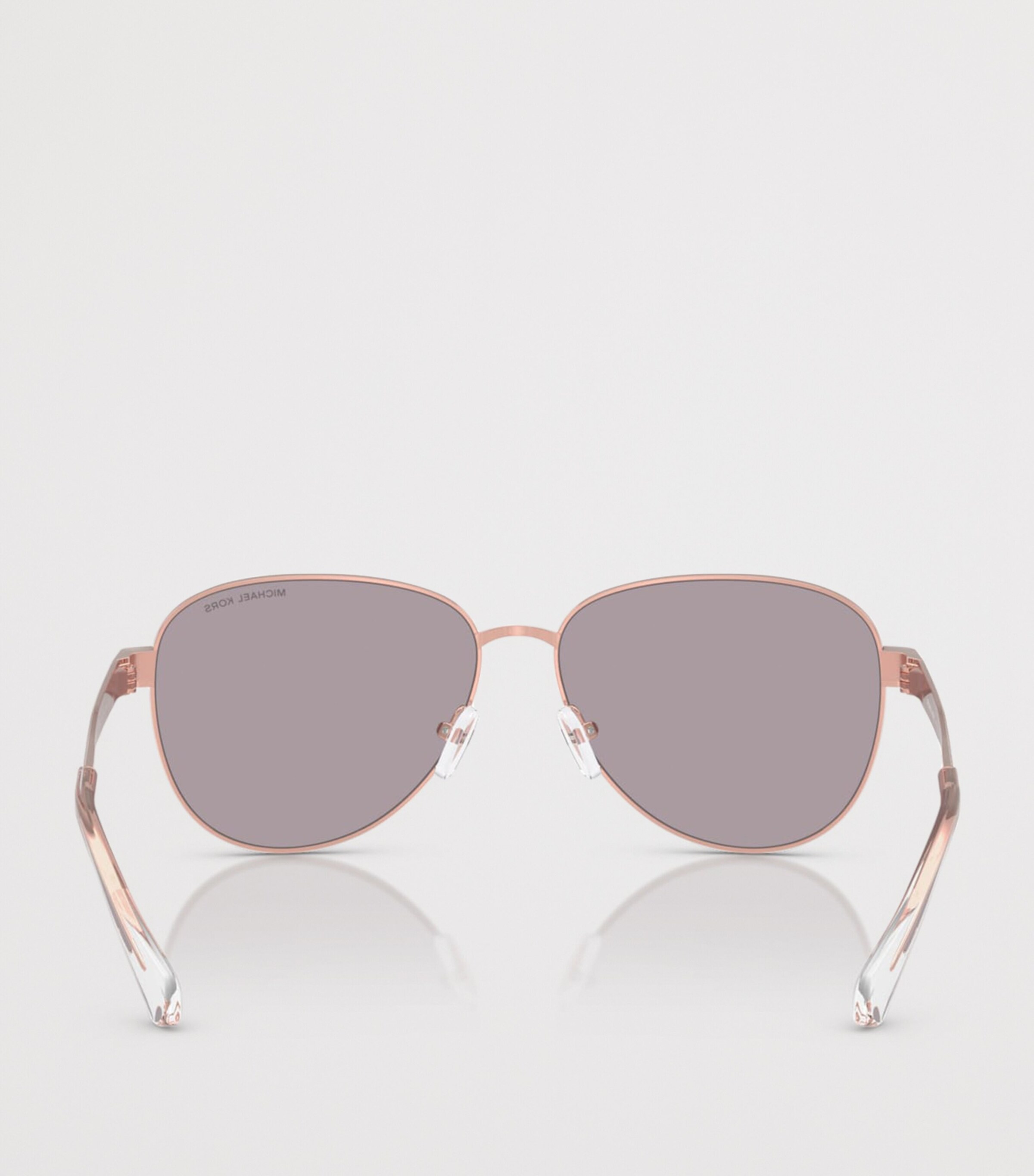 Michael Kors Biarritz Pilot Sunglasses Pink Image 4