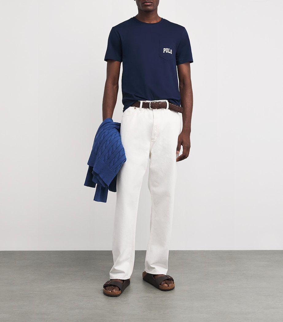 Polo Bear Slim T-Shirt NAVY Image 2