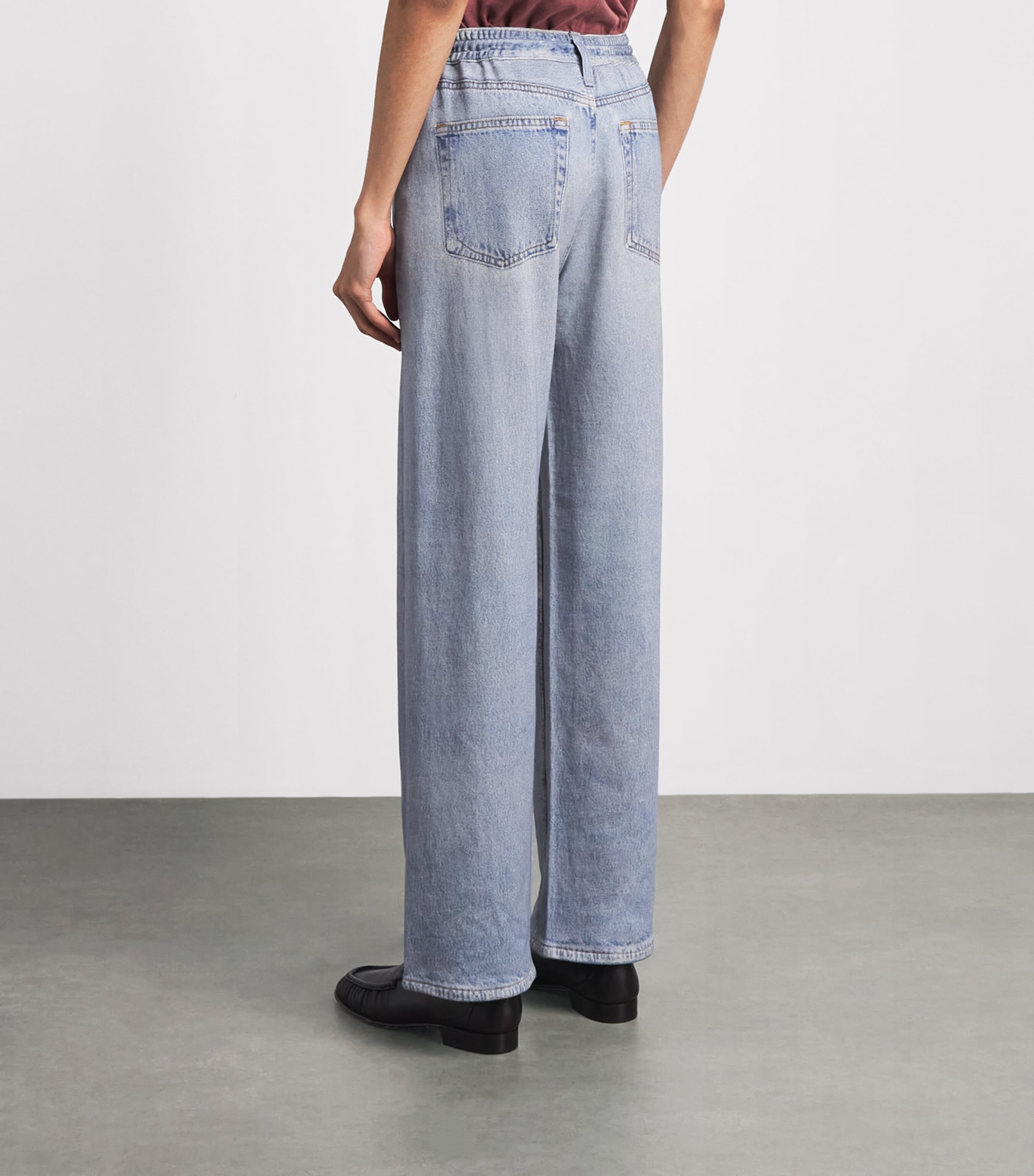 Rag & Bone Womens Cotton Miramar Drawcord Sweatpants Brighton Image 5